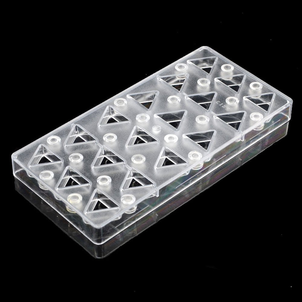 Chocolate Transfer Sheet Mold Polycarbonate Chocolate Mold Diy Handmade Chocolate Magnetic Chocolate Mold Candy Mould Triangle S