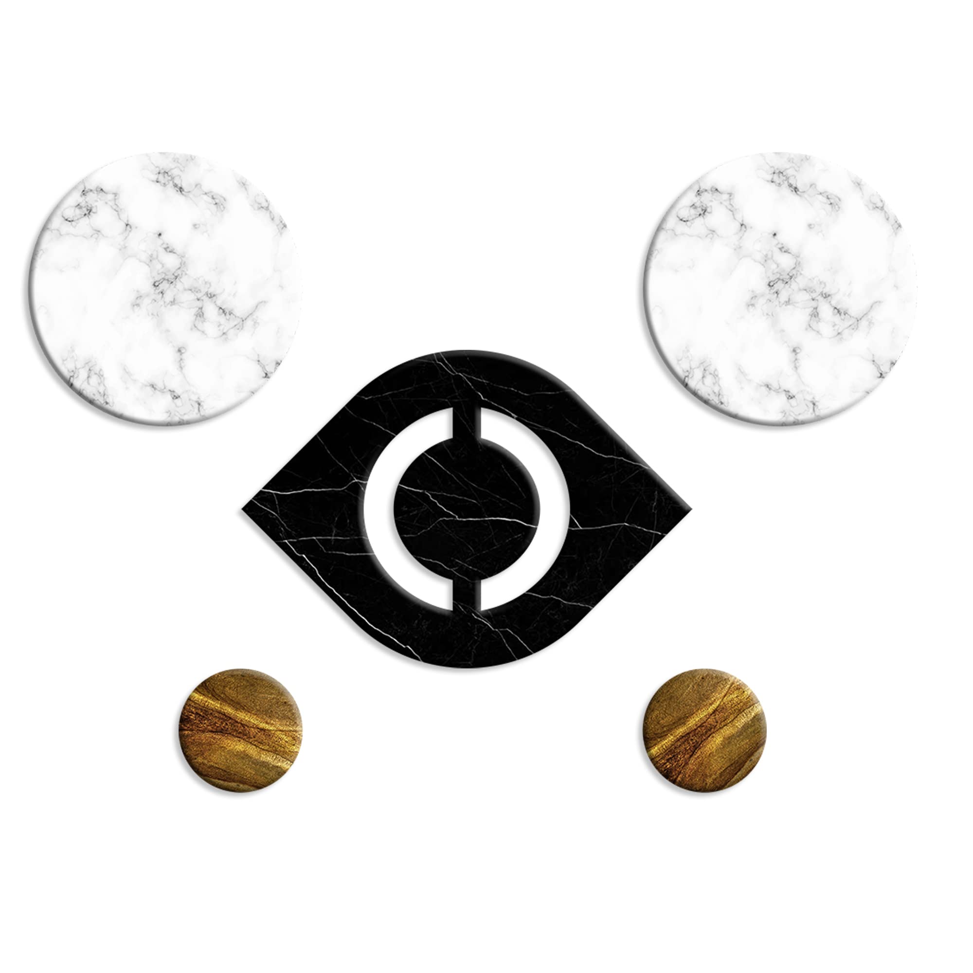 Artvibes Eye Shape Wall and Door Hanging for Home|Office|Wall Decoration (WH_5207N)( Multi 7)