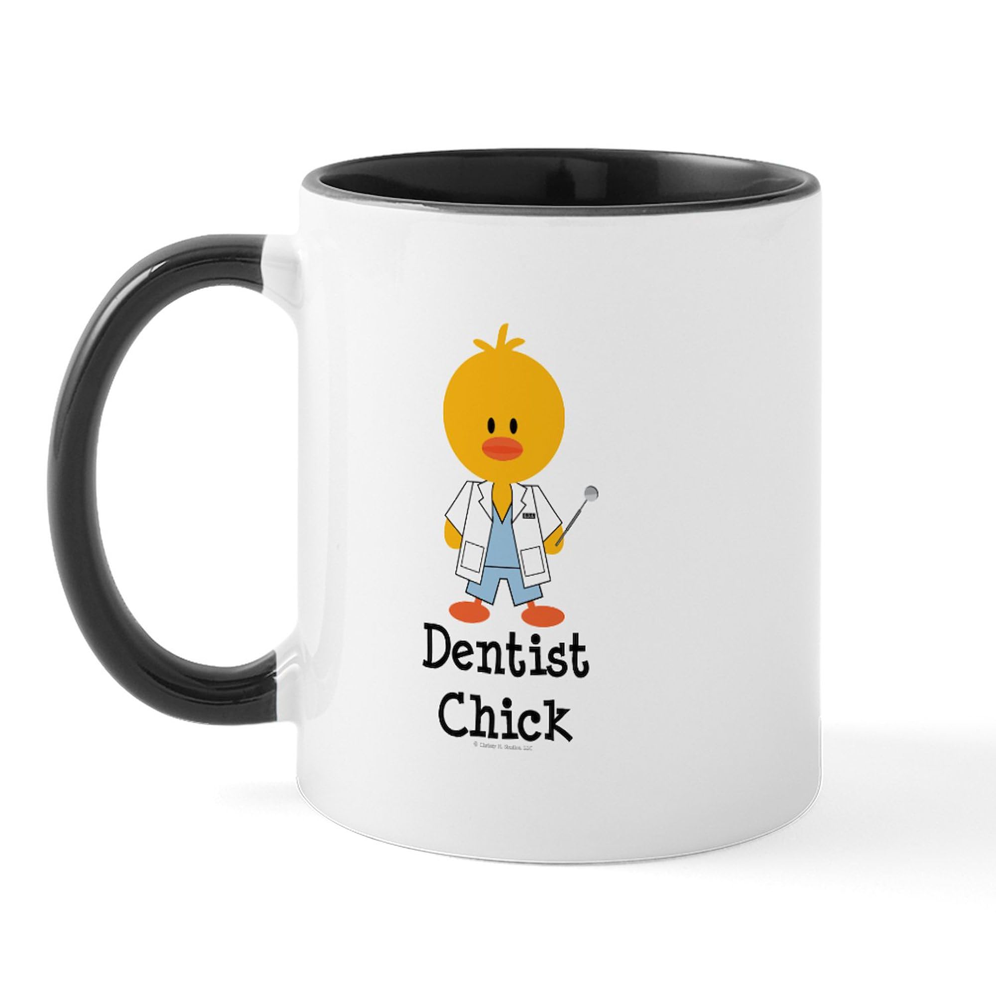 Cafepress Dentist Chick Mug 11 Oz (325 Ml) Ceramic Coffee Mug