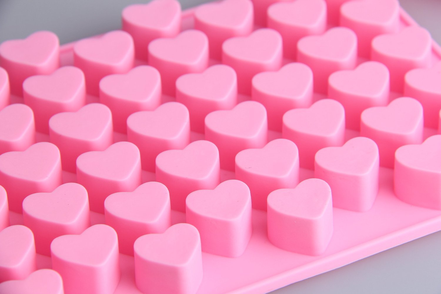 Cy3Lf Mini Silicone Heart Shape Ice Cube Candy Chocolate Mold (Pack Of 2)