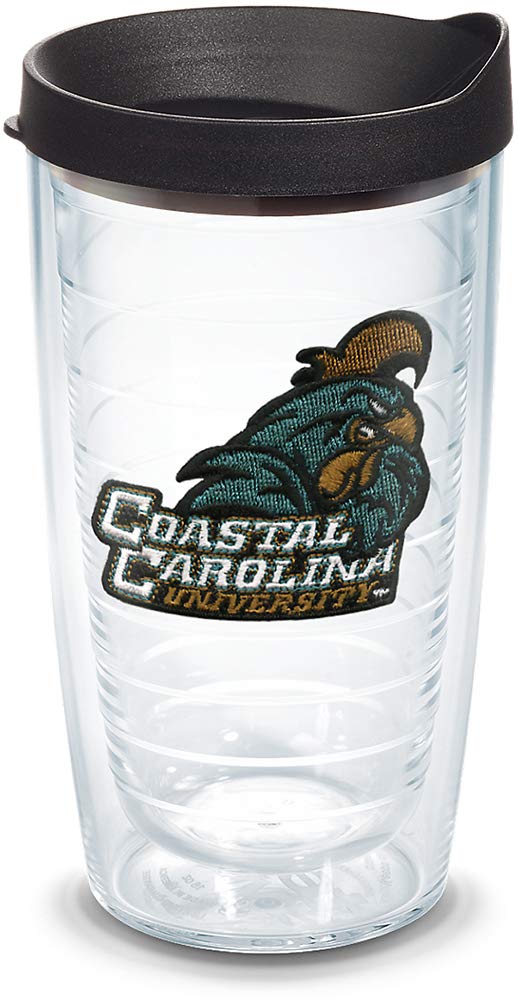 Tervis Made In Usa Double Walled Coastal Carolina University Chanticleers Insulated Tumbler Cup Keeps Drinks Cold & Hot, 24Oz, E