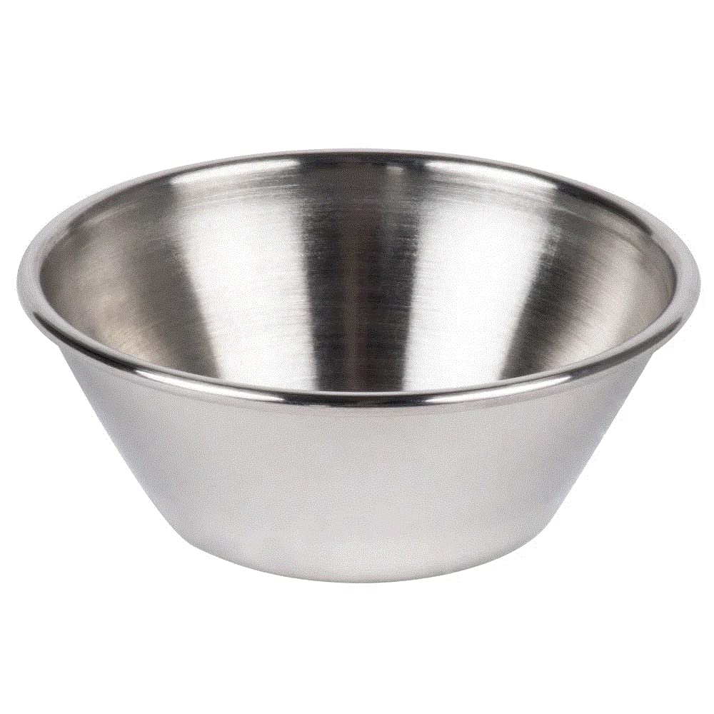 American Metalcraft, Inc. American Metalcraft B34 Sauce Cups, 3.15'' Length X 3.1'' Width, Silver