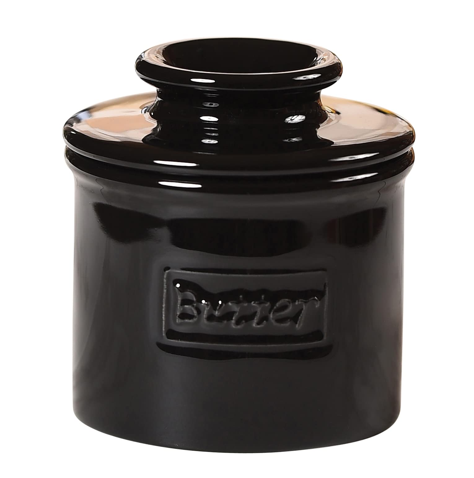 Butter Bell - The Original Butter Bell Crock By L Tremain, A Countertop French Ceramic Butter Dish Keeper For Spreadable Butter,