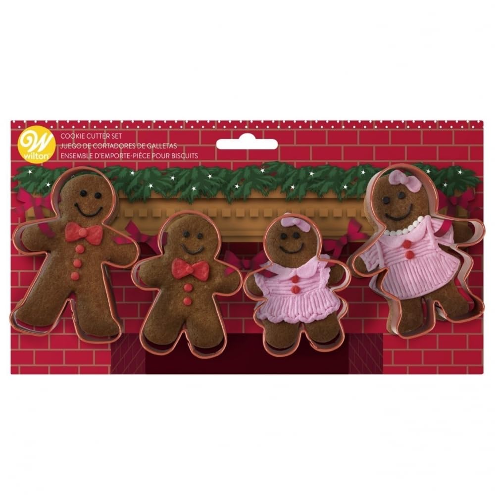 Wilton Gingerbread Family Cookie Cutter Set