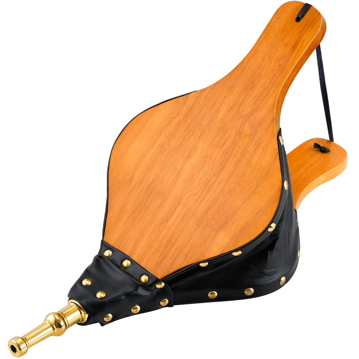 Amagabeli Fireplace Bellows Indoor 15.5''X 7'' For Wood Bellow Stove Fire Air Blower For Fire Pit Bellows Outdoor Cooking Campin