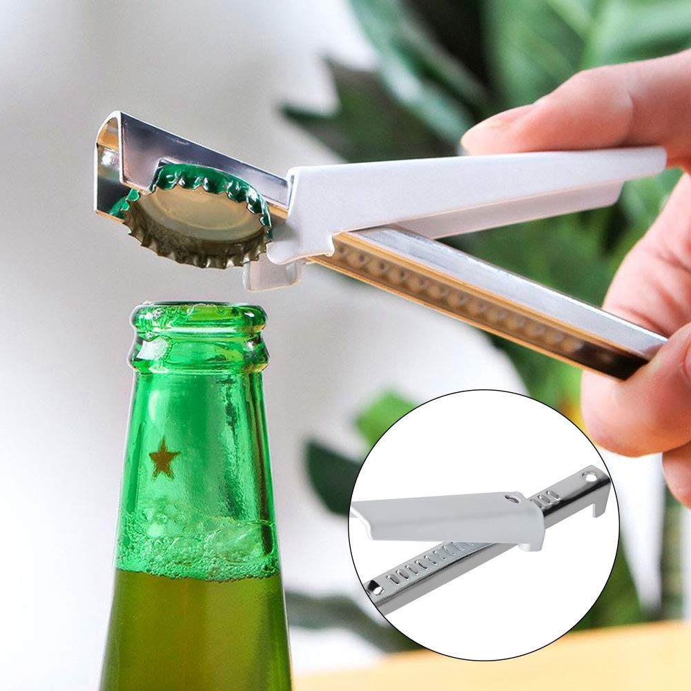 Fdit Food Grade Stainless Steel Jar Opener Adjustable Bottle Opener Easily Opens Bottle Lids