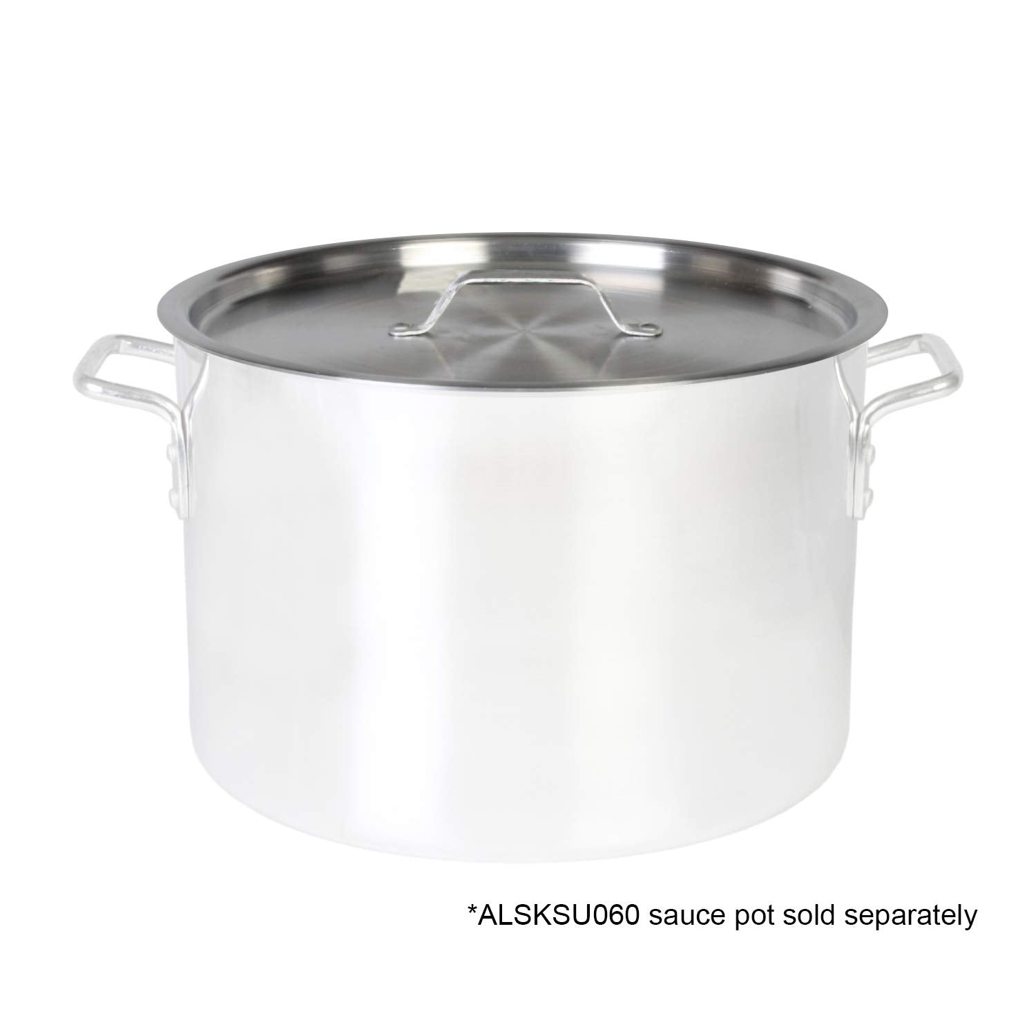 Thunder Group 60 Quart Aluminum Sauce Pot Lid