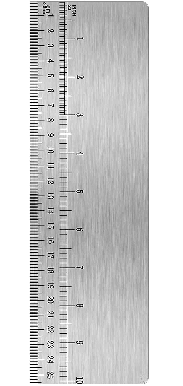 10Inch Metal Cake Scraper,Stainless Steel Cake Edge Smoother For Buttercream, Cake Decorating Comb