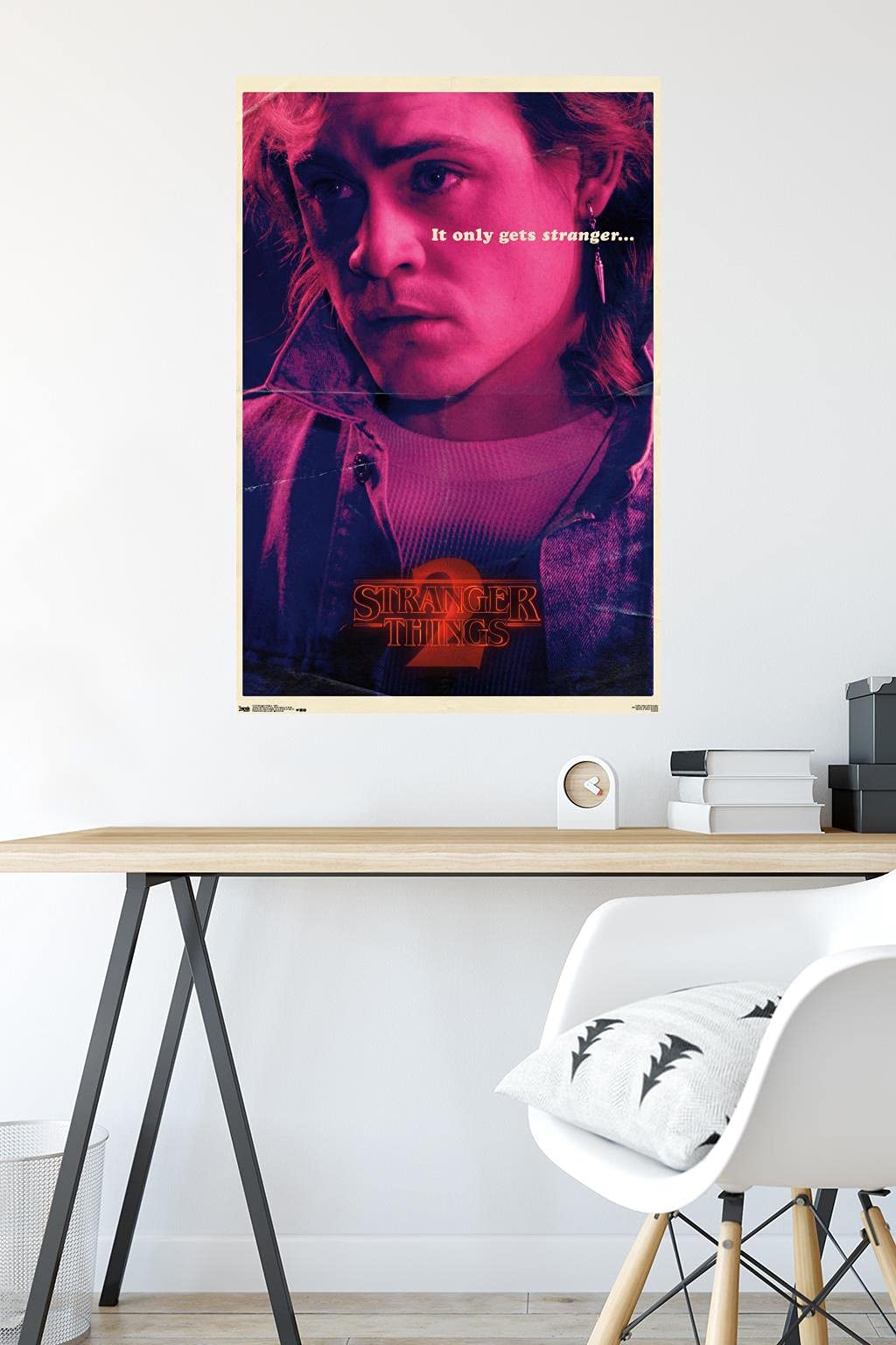 Trends International Netflix Stranger Things: Season 2 - Billy Wall Poster, 22.375'' X 34'', Premium Unframed Version