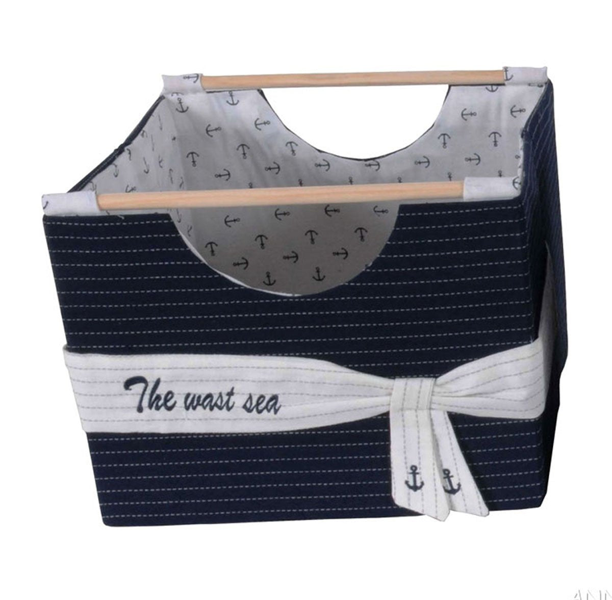 Anne Home - Set of 3 Foldable Fabric Baskets in Several Sizews