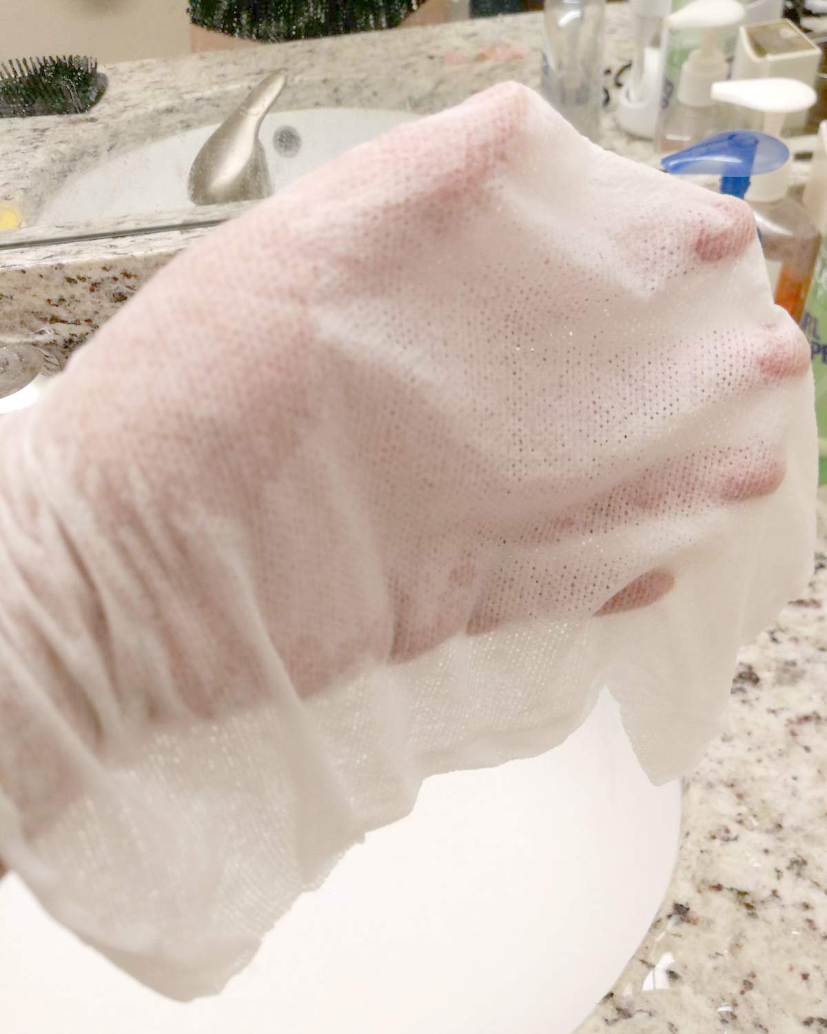 HONBAY 100PCS Disposable Portable Compression Face Towel Cotton Washcloth for Travel  Home Camping and Other Outdoor Activities