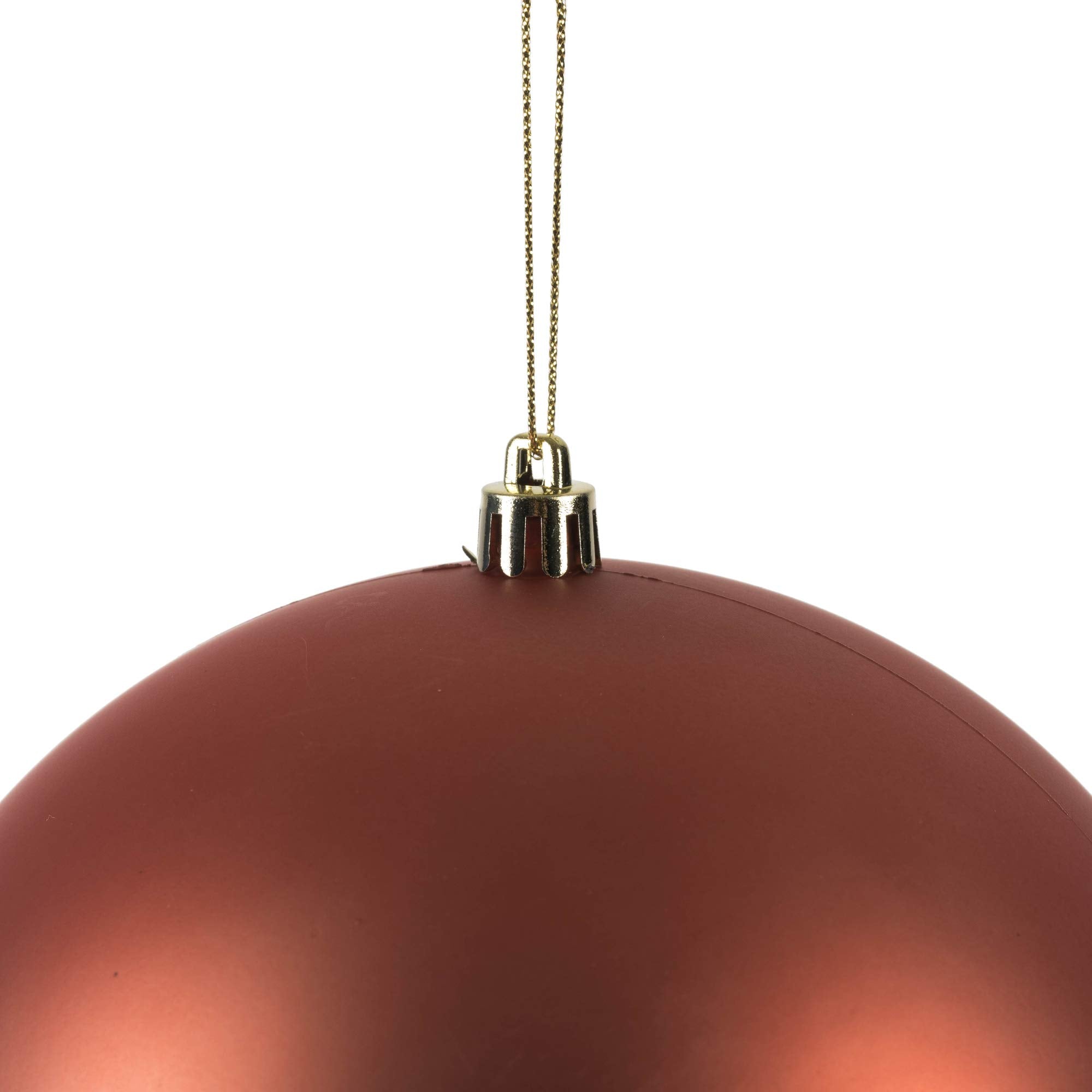 Vickerman 6 Coral 4-Finish Ball Ornament Assortment, 4 per Box