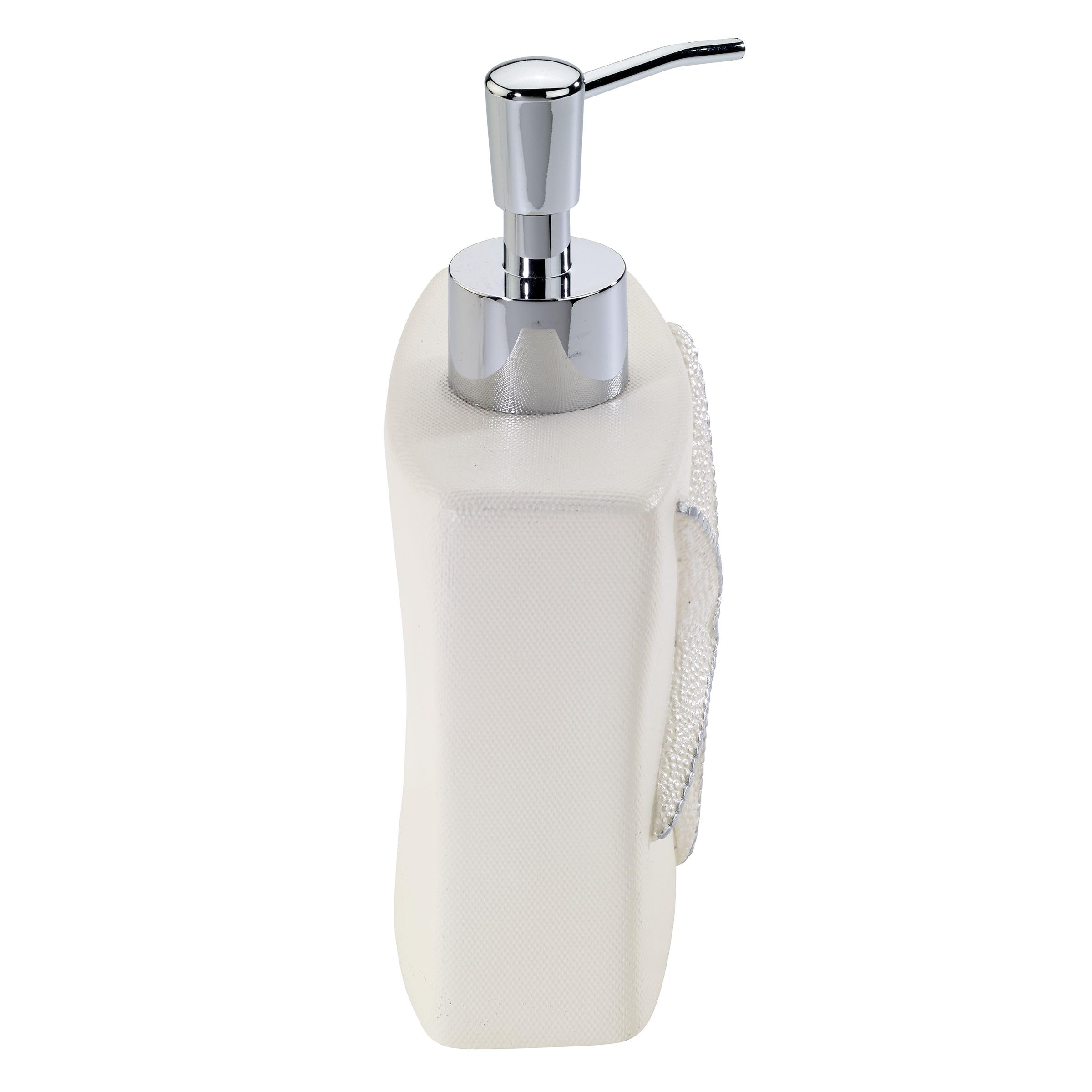 Avanti Linens - Lotion Pump/Soap Dispenser, Countertop Accessories, Seashell Inspired Bathroom Decor, Guest Bathroom Essentials