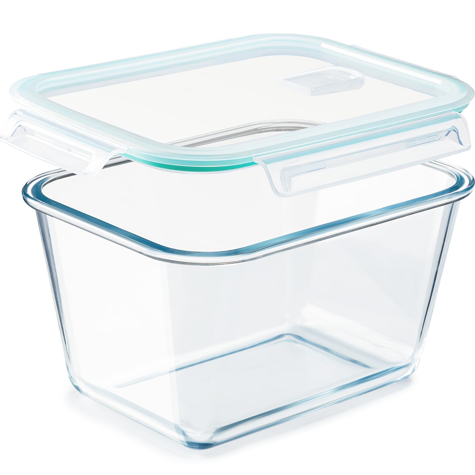 NUTRIUPS 2.6L Large Glass Food Storage Container, 965in