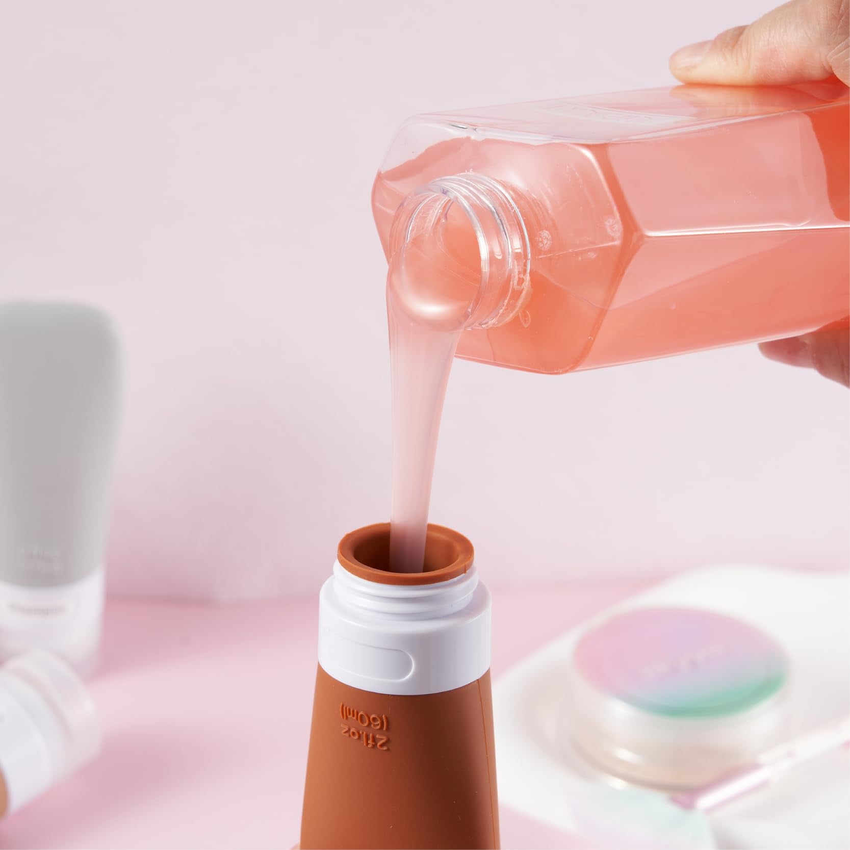 Insfit Travel Bottles For Toiletries, Tsa Approved 2Oz Travel Size Bottles Leak Proof Travel Containers For Toiletries, Bpa Free