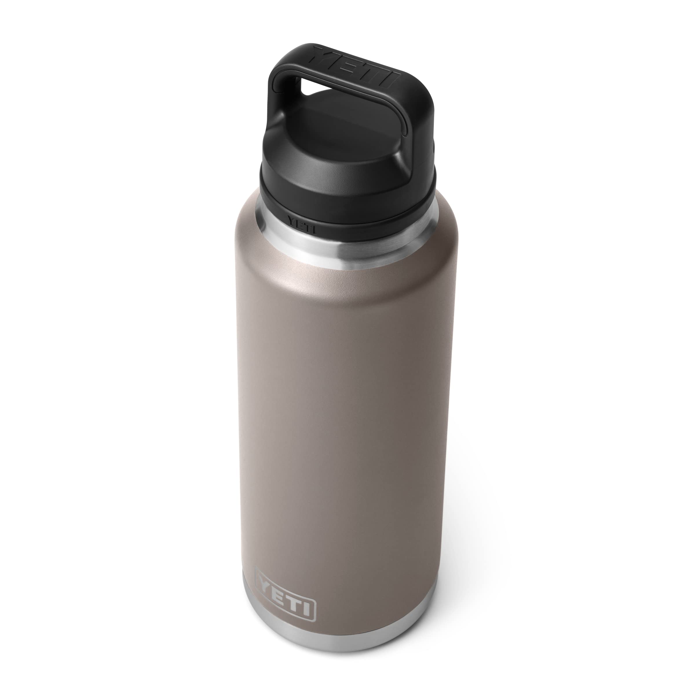 Yeti Rambler 46 Oz Bottle Retired Color, Vacuum Insulated, Stainless Steel With Chug Cap, Sharptail Taupe