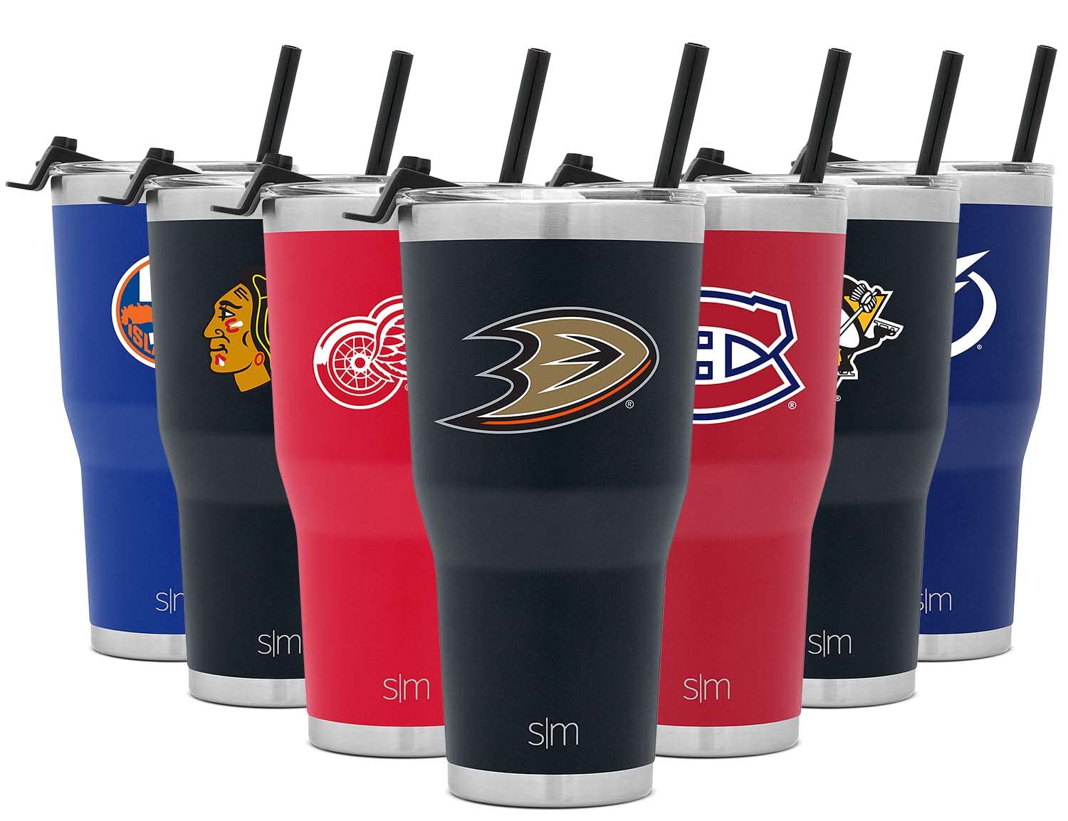 Simple Modern Officially Licensed Nhl Anaheim Ducks 30Oz Cruiser Tumbler Insulated Travel Mug Cup With Flip Lid And Straw
