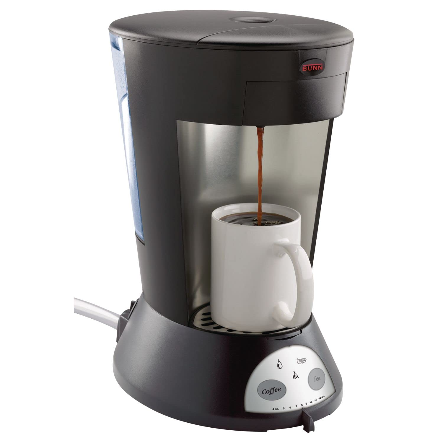 BUNN 35400.0009 MCA My Cafe Black Automatic Pod Brewer Single Serve (120V/60/1PH)