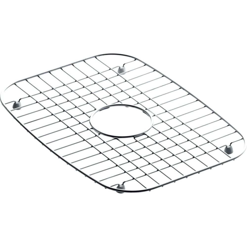 Kohler K-3132-St Stainless Steel Bottom Basin Rack, Stainless Steel Large