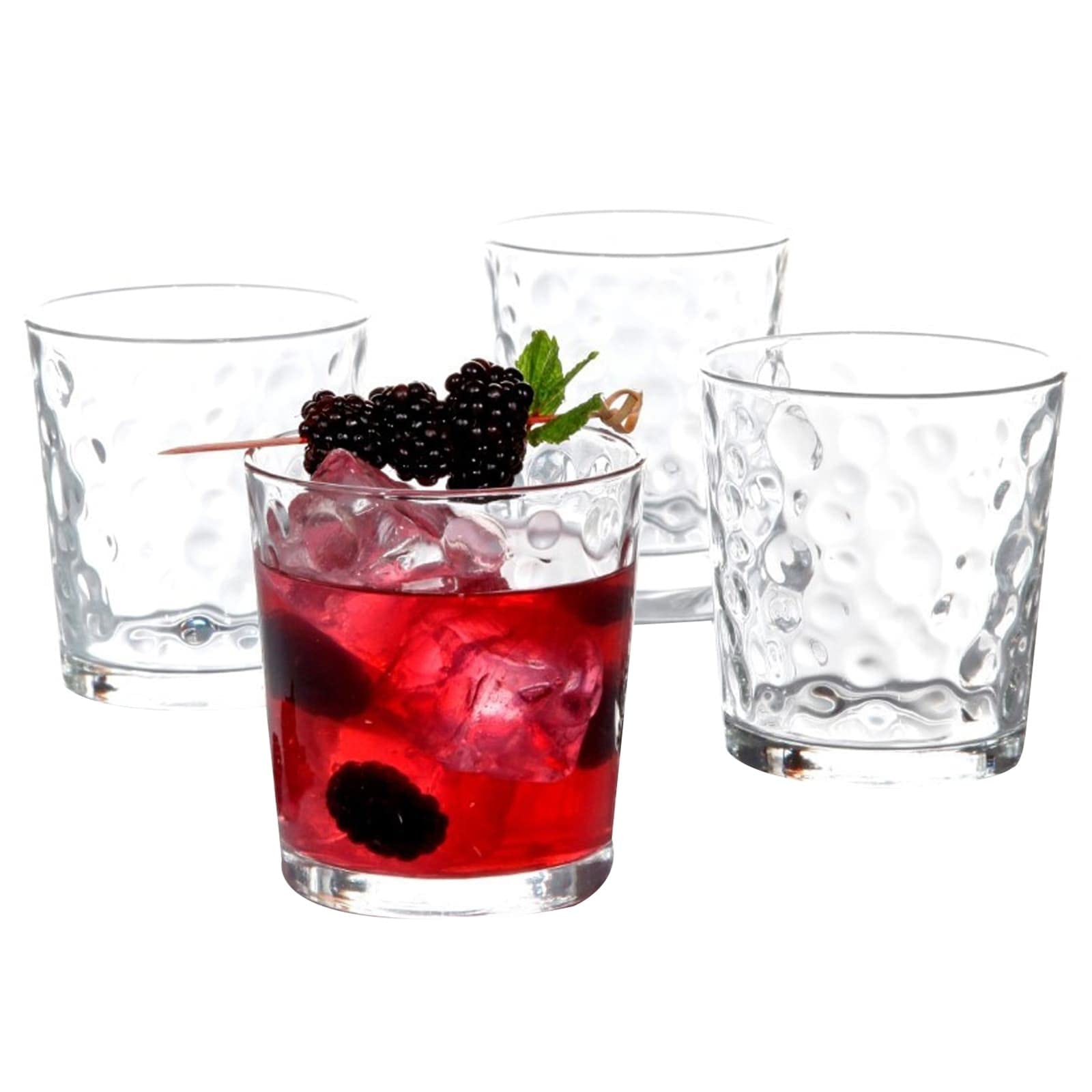 Gibson Home Foundations Glass Set, 13 Ounce, Clear