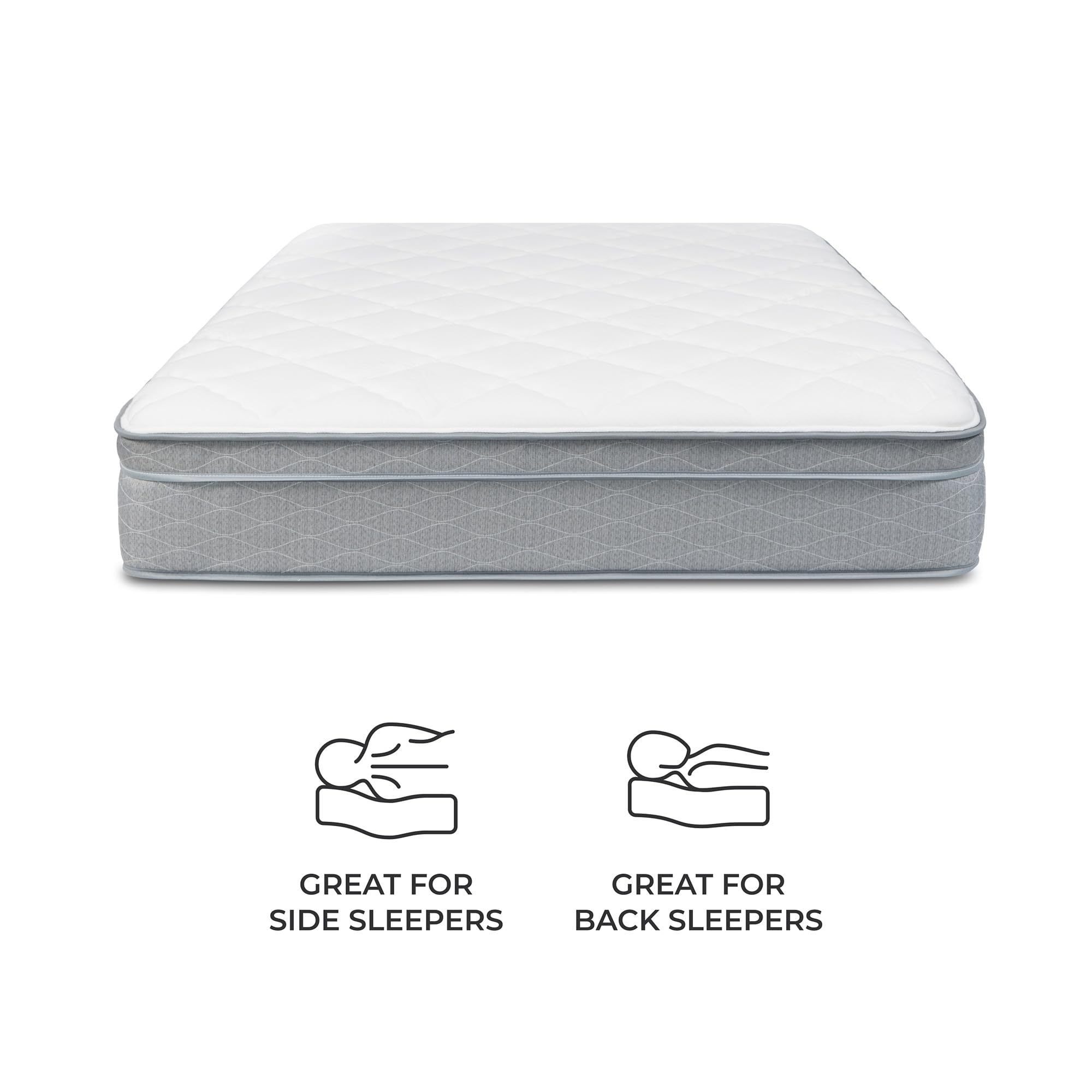 DREAMFOAM Bedding Doze 11 Plush Pillow Top Mattress, Full