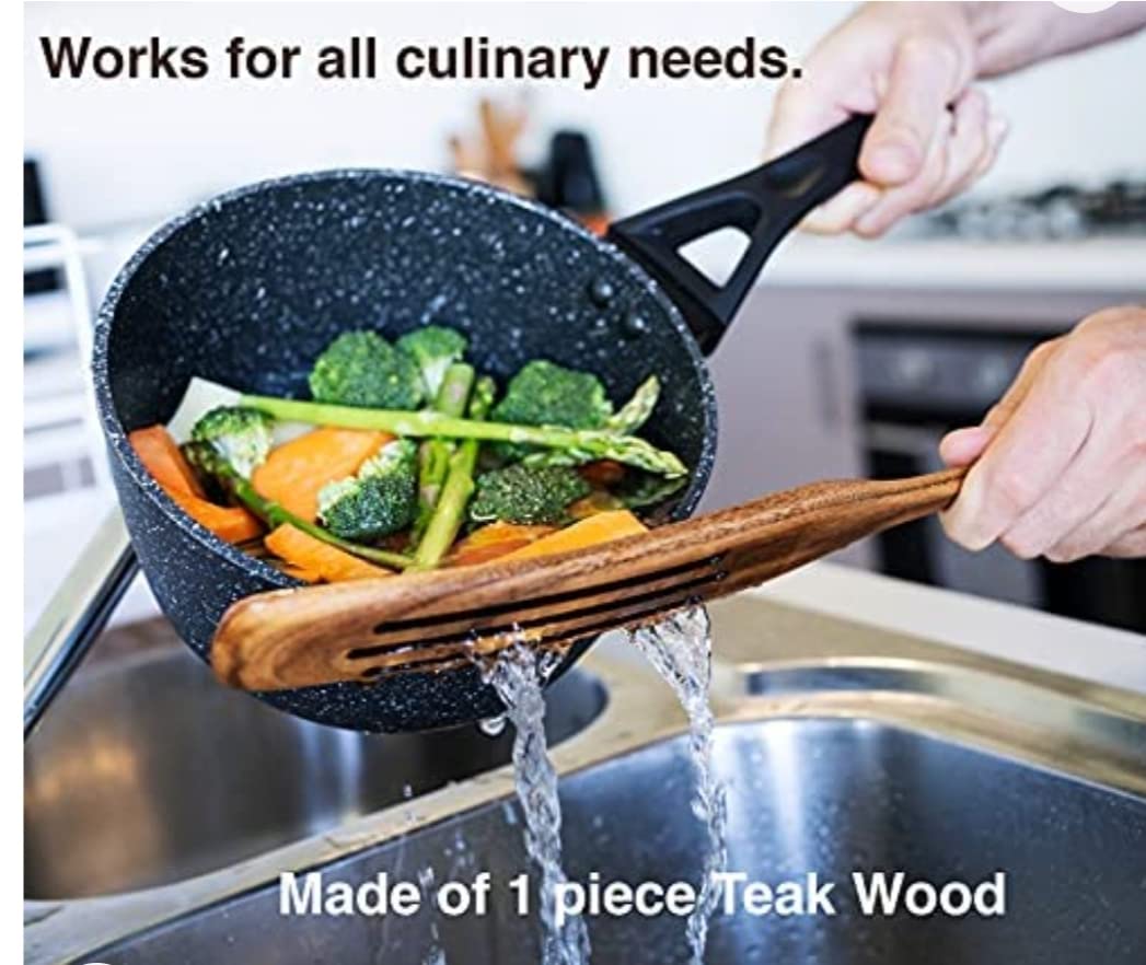Acacia Wood Spatula Set, Kitchen Utensil