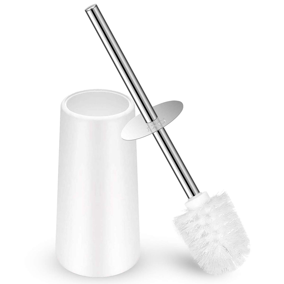 Ixo Toilet Brush And Holder, Toilet Brush With 304 Stainless Steel Long Handle, Toilet Bowl Brush For Bathroom Toilet-Elegant-Cl