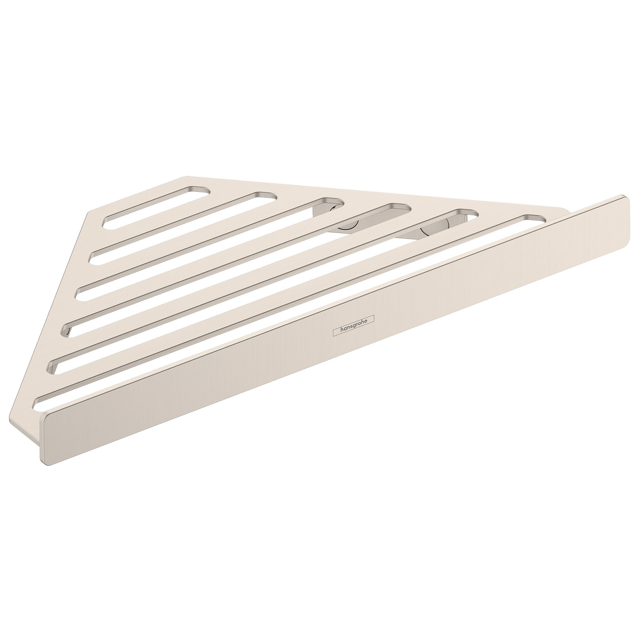Hansgrohe Addstoris 6-Inch Corner Basket In Brushed Nickel, 41741820