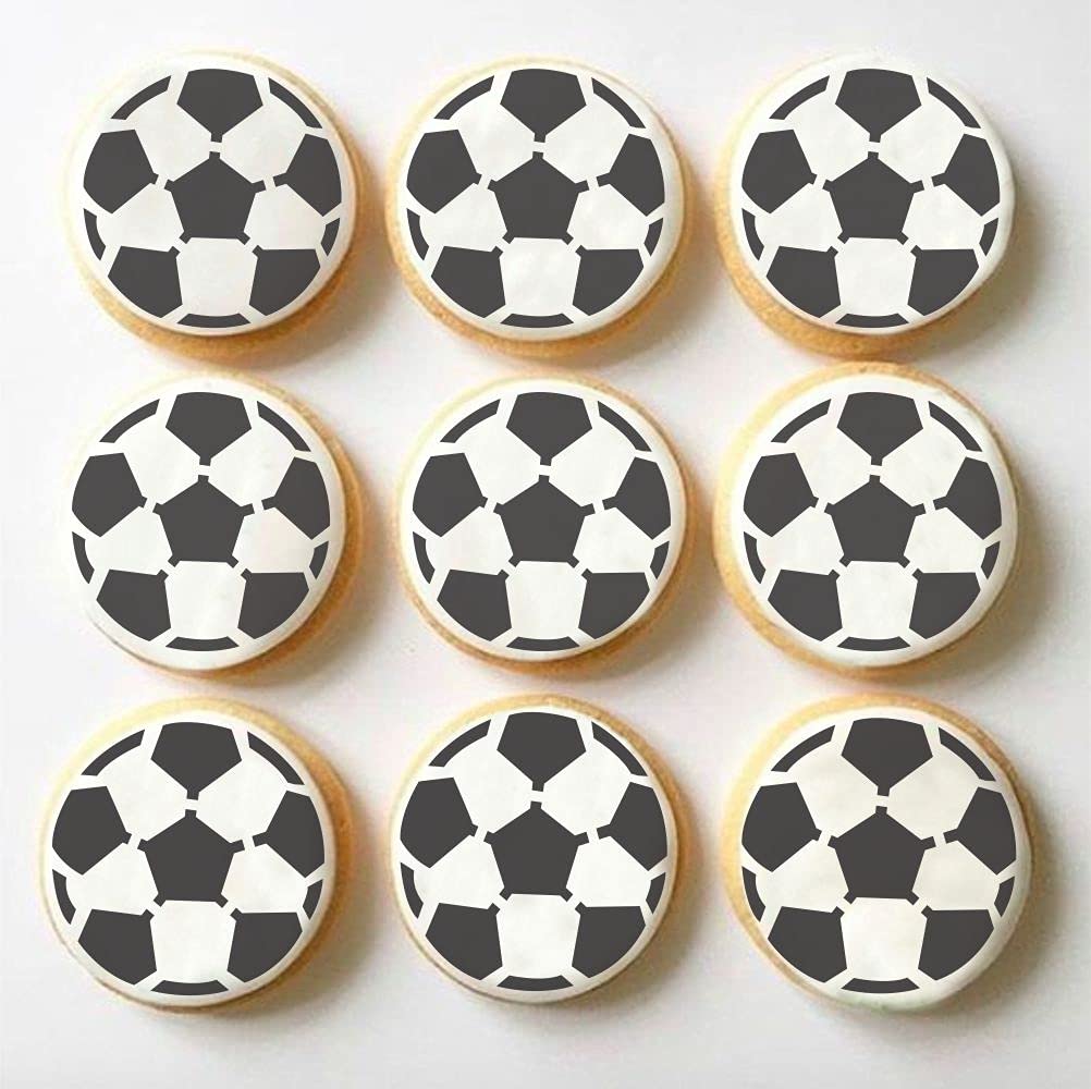 Soccer Club Team Party | Birthday Party | For Cookies, Cupcakes, Cards, Paper, Fabric | Cookie Stencils - Value Bundle