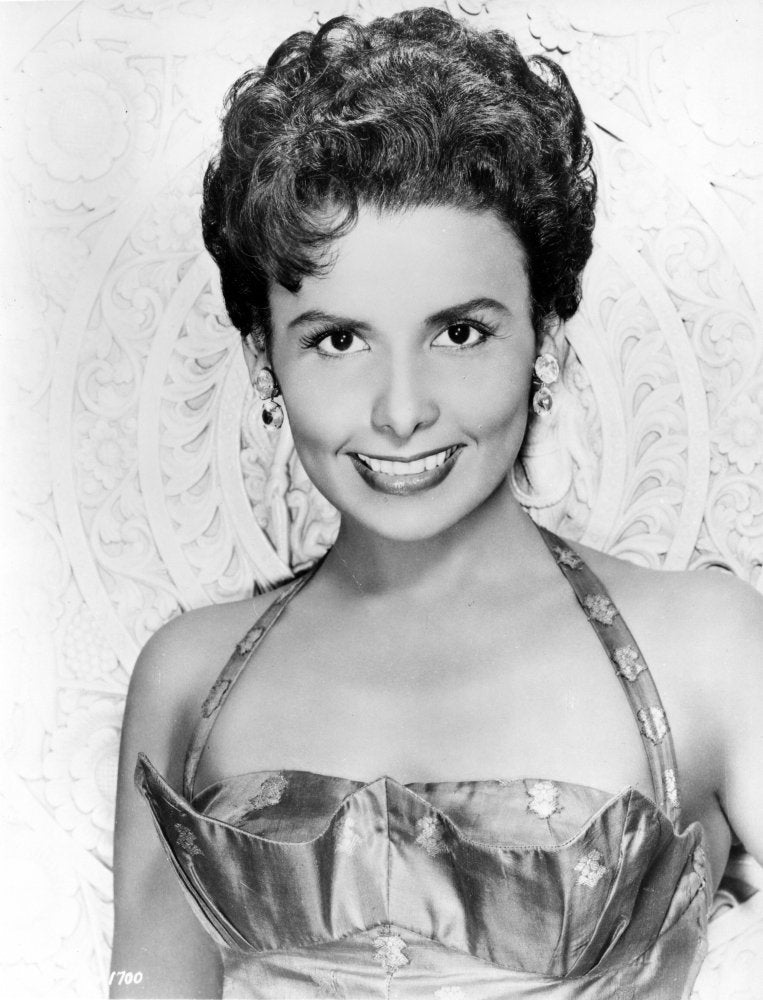 Lena Horne Portrait In Black And White Photo Print (8 X 10)
