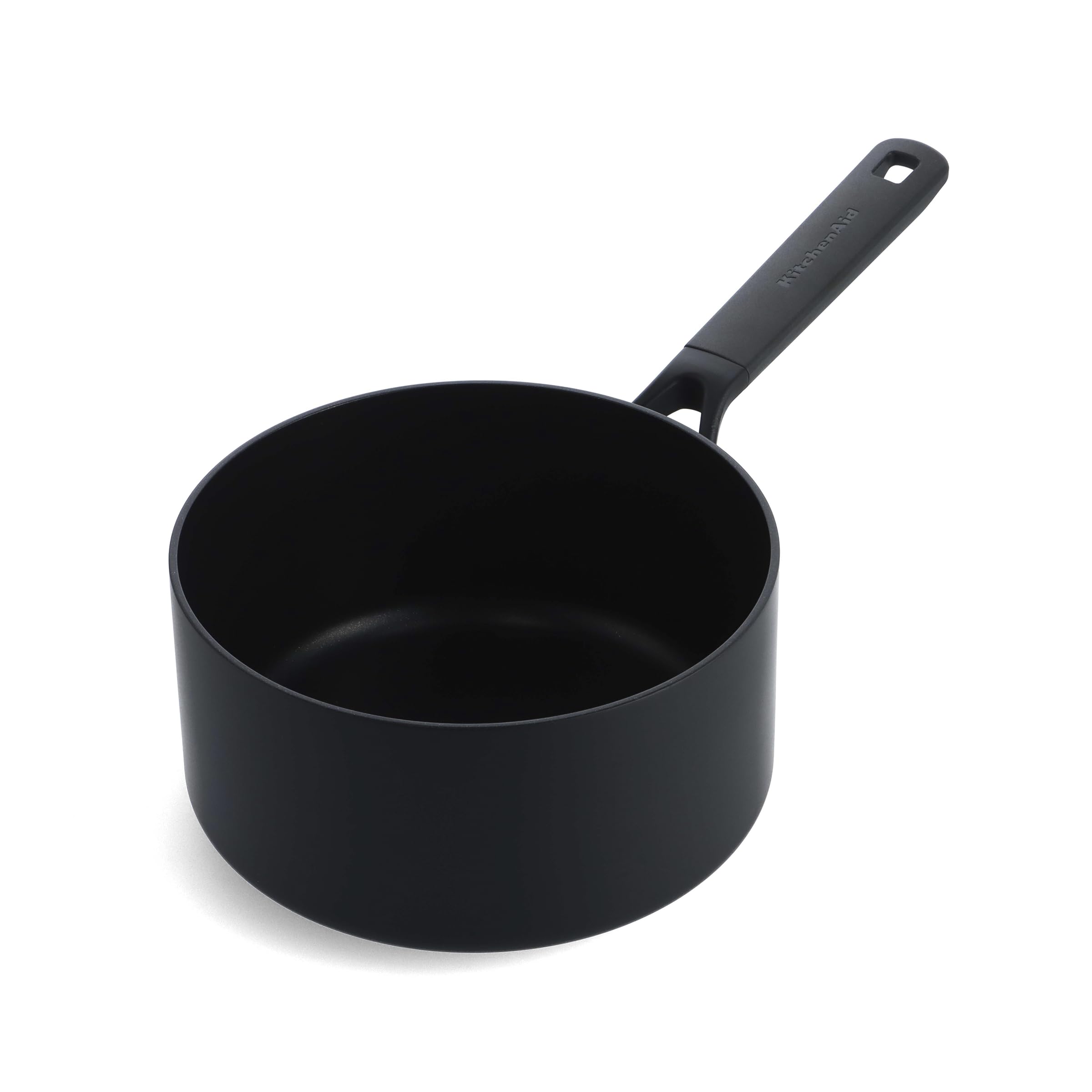 KitchenAid Classic Forged NonStick 16cm/1.5 Litre Saucepan, Black