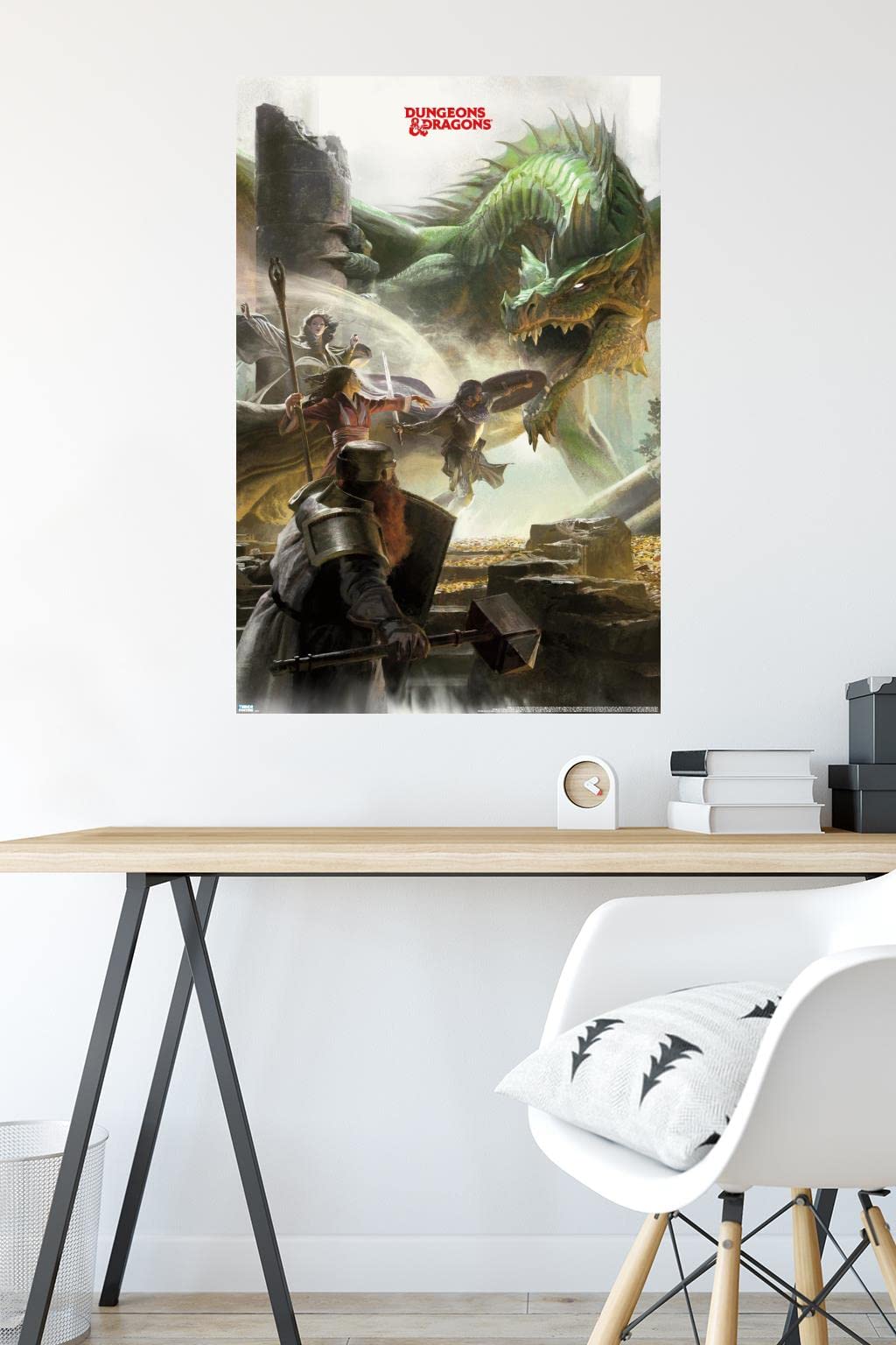 Trends International Dungeons And Dragons - Adventure Wall Poster, 22.375'' X 34'', Unframed Version