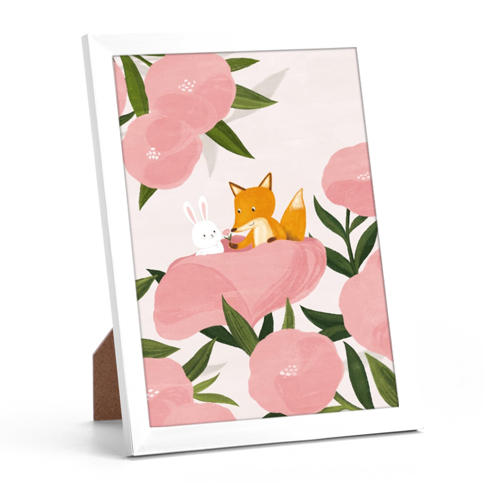 Giftgarden 8x12 Picture Frame White, 8 by 12 Thin Photo Frame for Wall Tabletop Display, Single