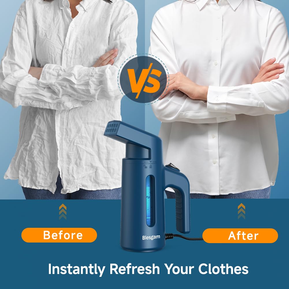 Blesgam Clothes Steamer 700W, Travel Steamer GY2000B