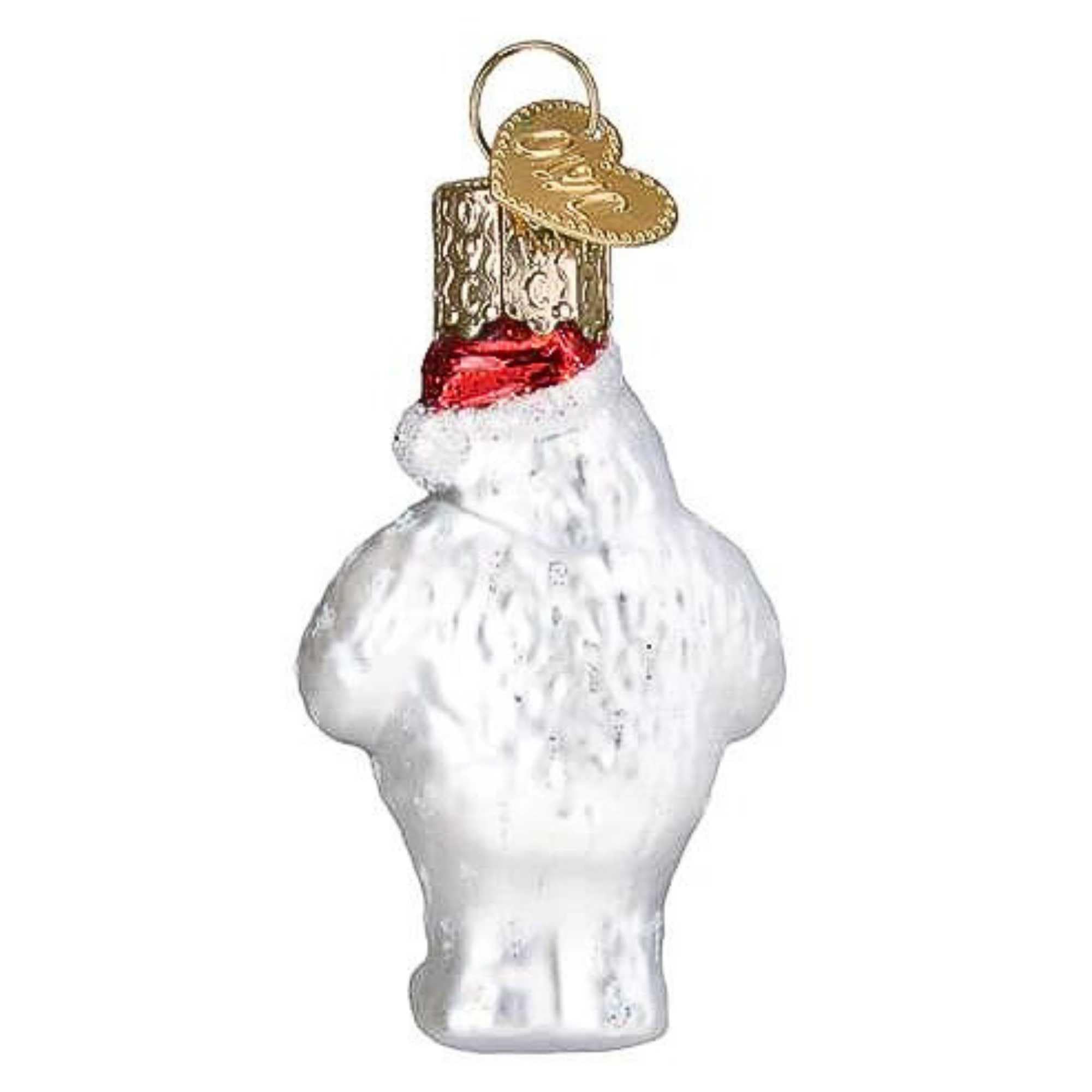 Old World Christmas Mini Bumble Glass Blown Ornament for Christmas Tree, Handcrafted Holiday Decoration, Rudolph Collection