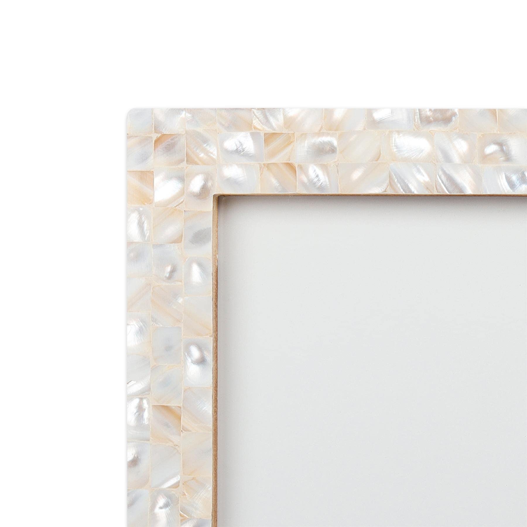 Handicrafts Home 8.3x11 Picture Frame Mother of Pearl Collection- Handcrafted Small Frame for Living Room, Wall Decor, Office De