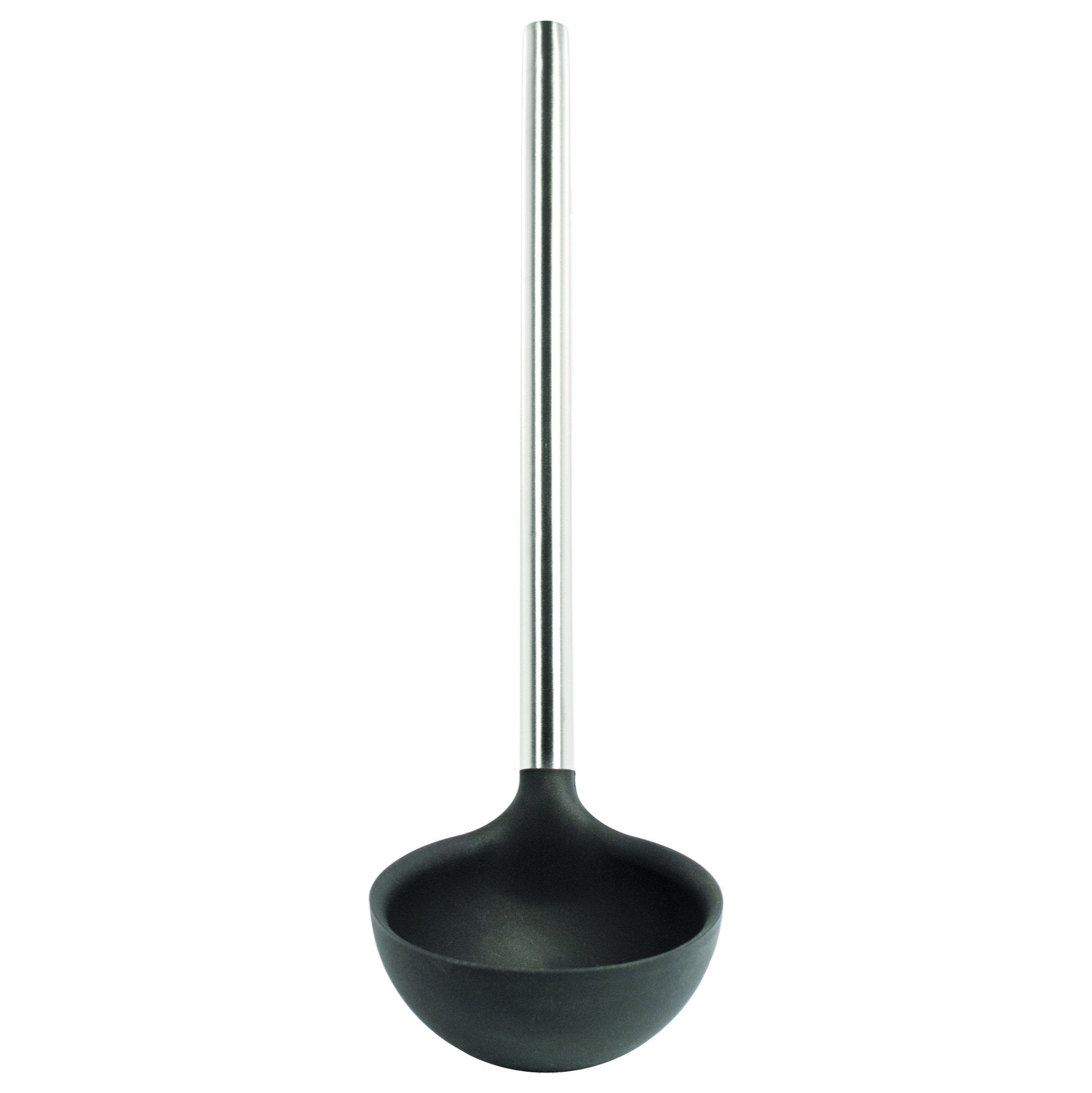 Tovolo Steel, Deep Spoon With Reinforced Silicone Ladle With Stainless Steel Handle