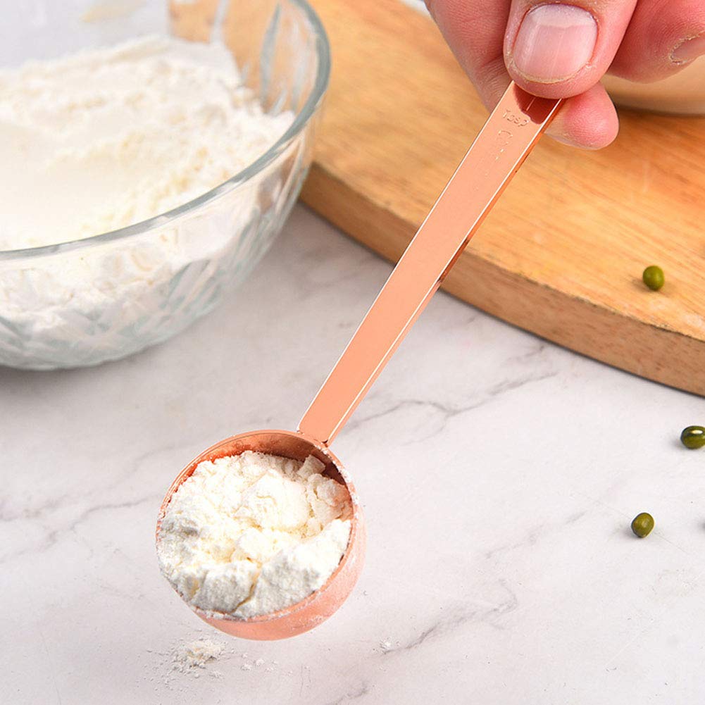 Coffee Scoops, 1 Pc 15 Ml (1 Tpsp) 304 Stainless Steel Coffee Spoons 1 Tablespoon Long Handle Measuring Tablespoon Fits Coffee C