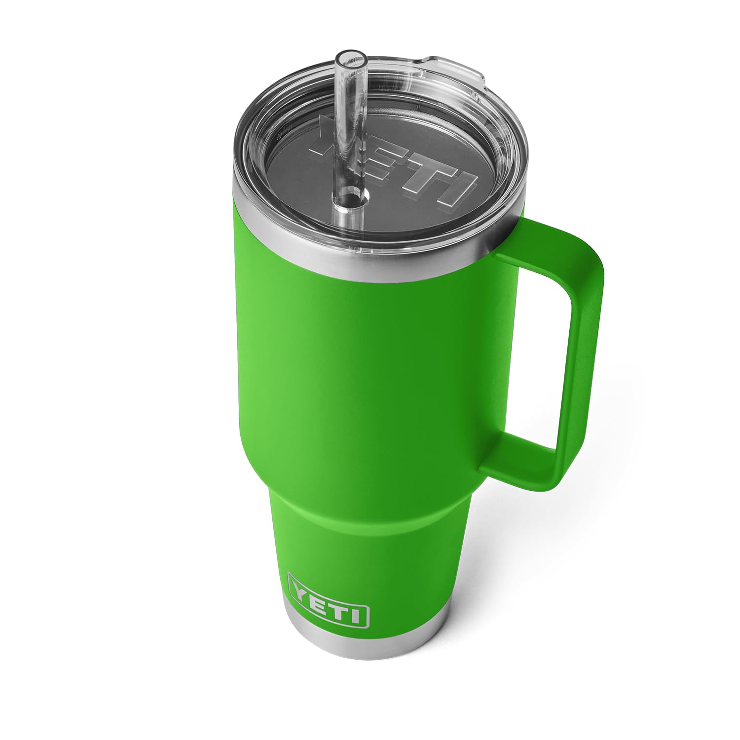 Yeti Rambler 42 Oz Straw Mug, Vacuum Insulated, Stainless Steel, Canopy Green