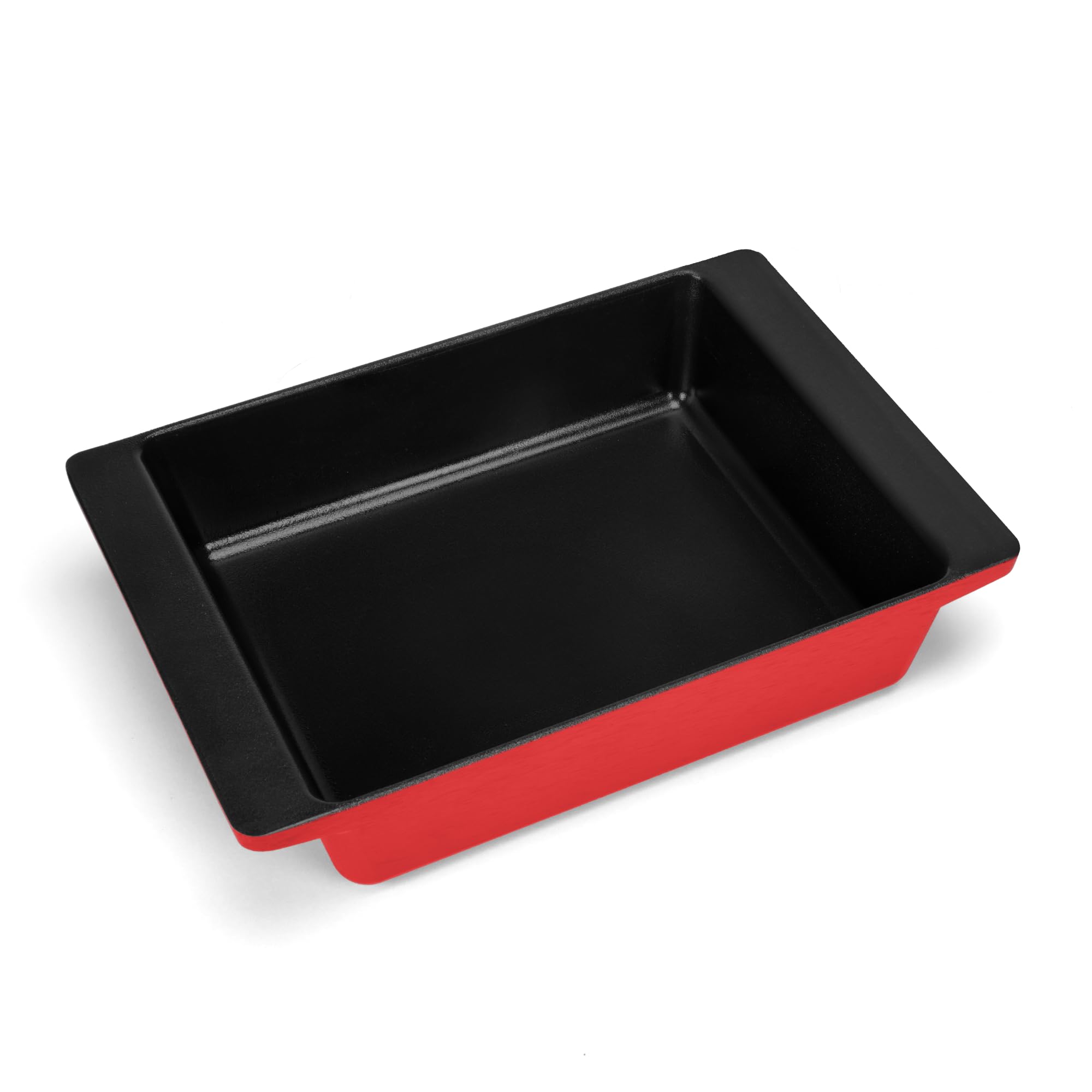 All American 1930 - XL Bake Pan with Ceramic Non-Stick Coating - Tomato Red - Durable & PFAS Free - Designed to transition from 