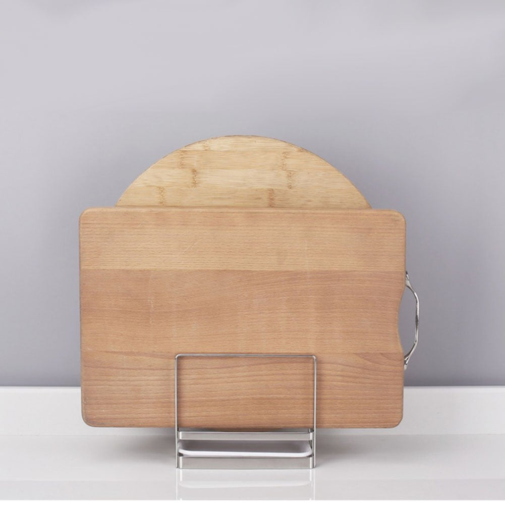 Kaileyouxiangongsi Kitchen Organizer With Utensil Holder,Pot Rack And Cutting Board Holder,Stainless Steel