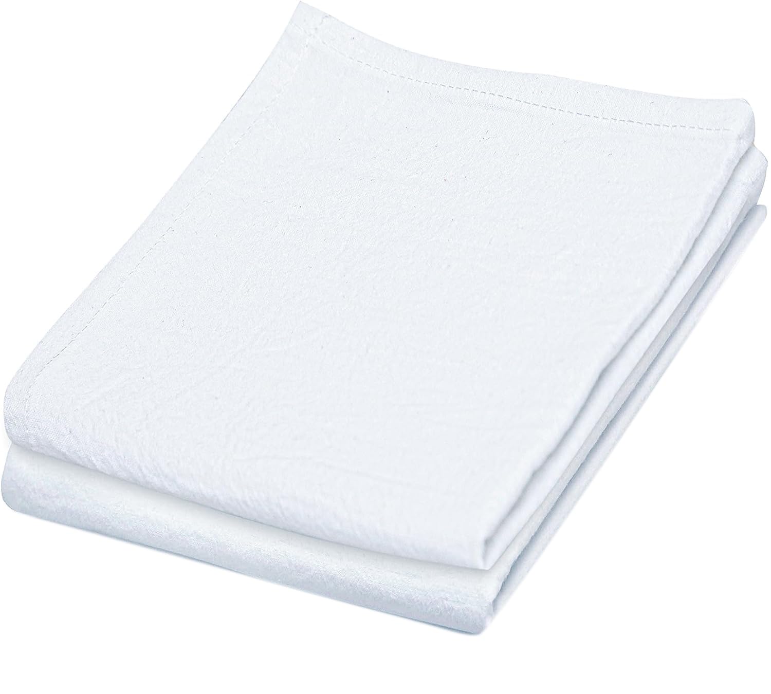 Flour Sack Towels | Tea Towel For Crafts| Kitchen Dish | Cotton Blank Towel For Embroidery| Baking Bread Proofing Linen Cover| T