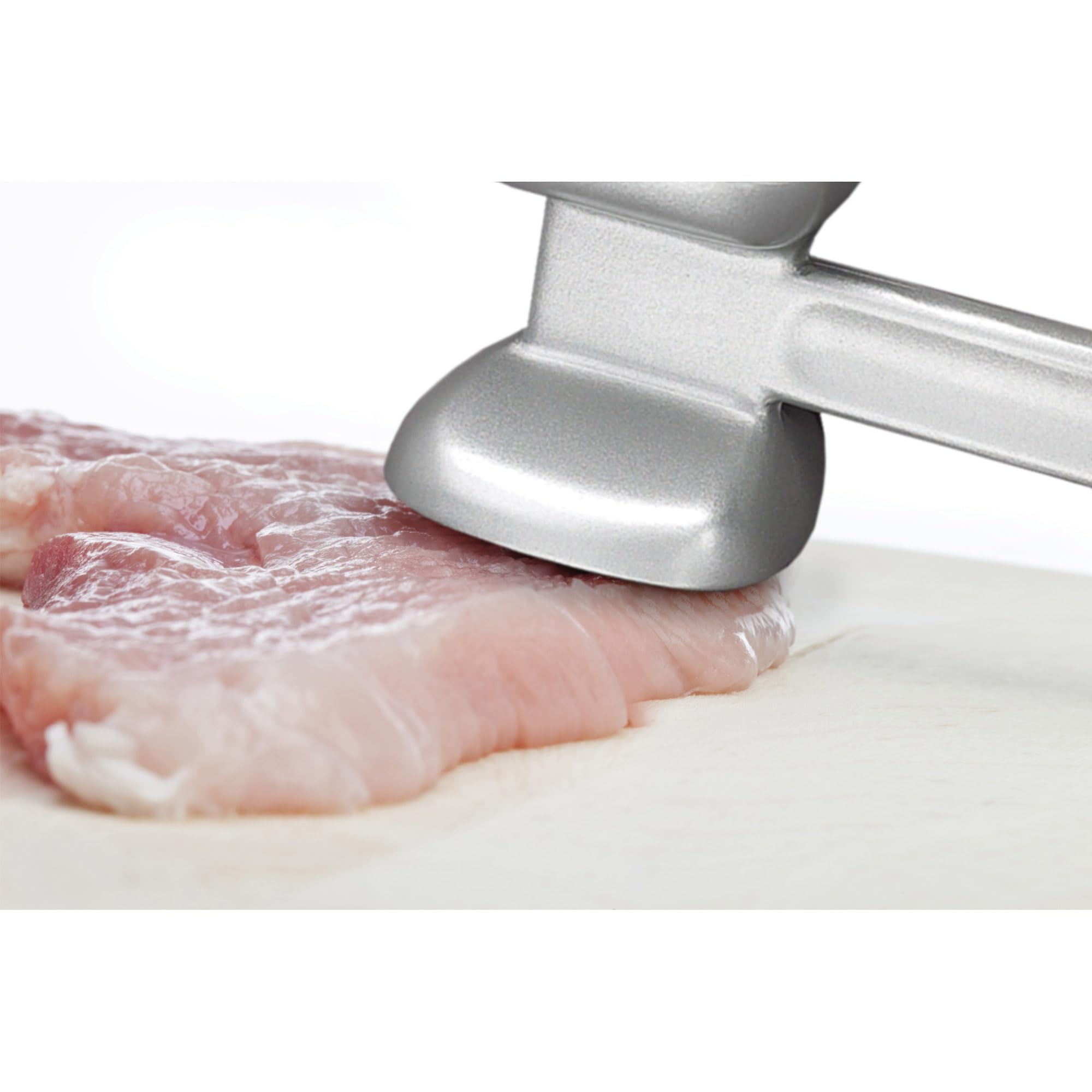 Fantes Non-Stick Meat Tenderizer Marinating Prep Tool, Double Sided, The Italian Market Original Since 1906