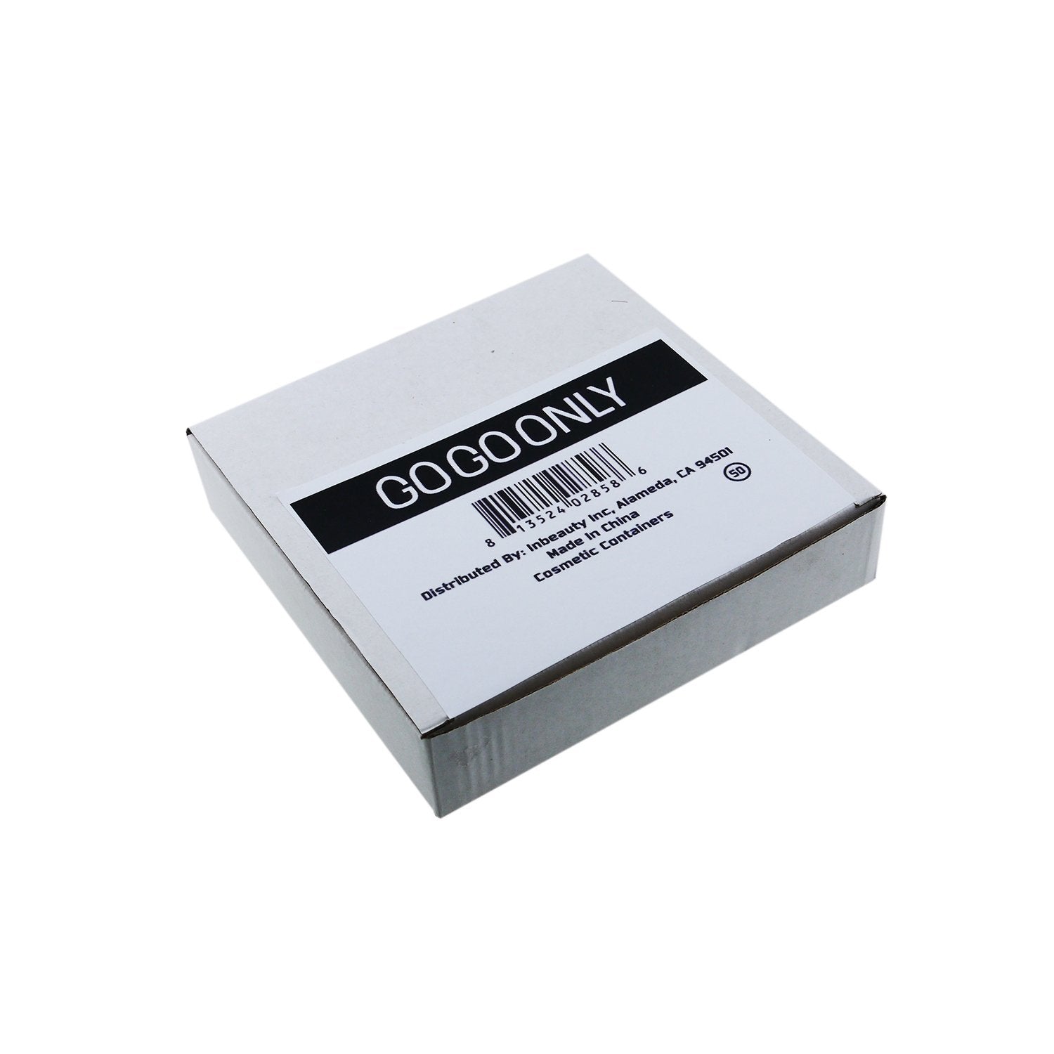 Gogoonly 50 Empty, Clear, 5 Gram Plastic Pot Jars, Cosmetic Containers, With Lids-Bh000507