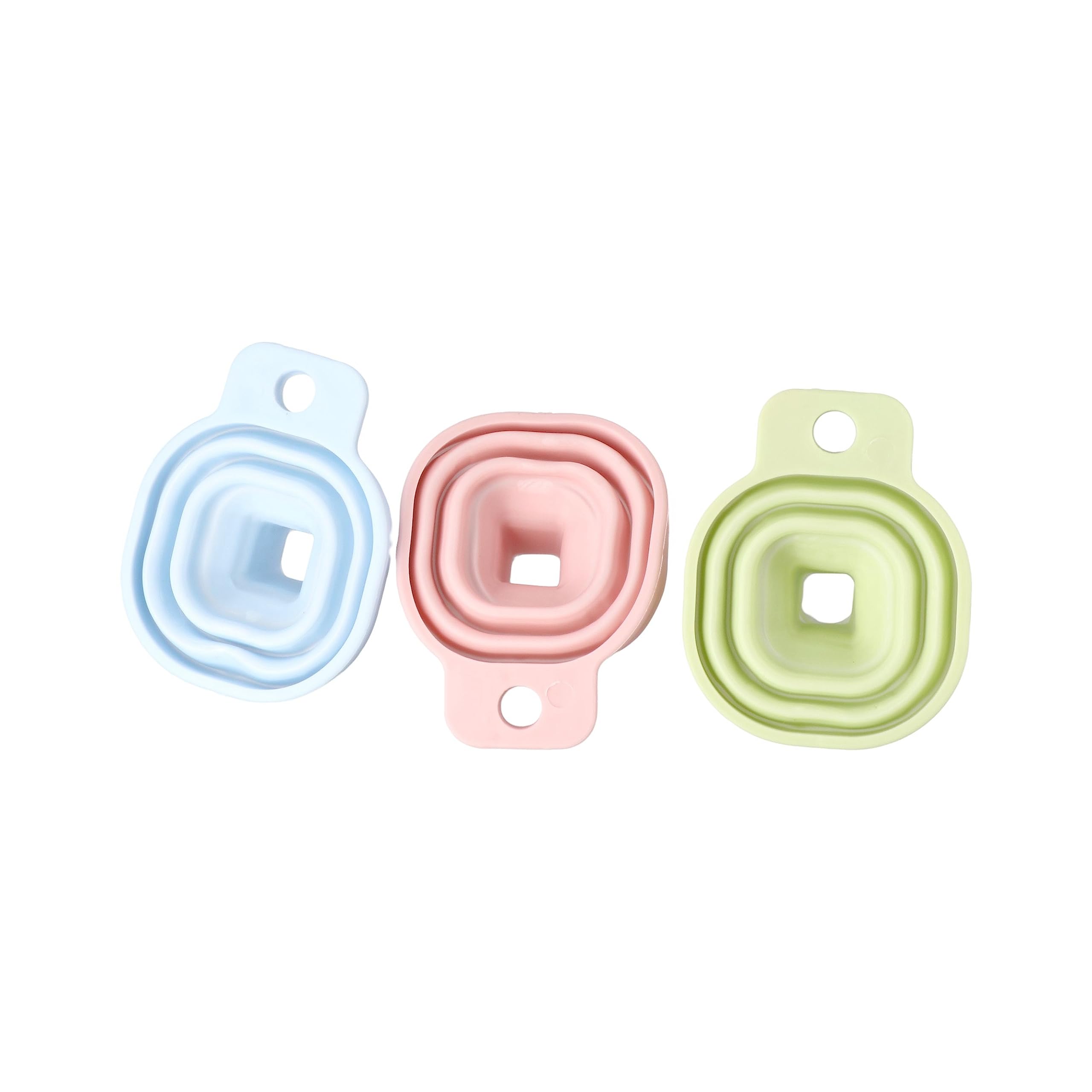 Leadigol Mini Silicone Foldable Funnel,Funnel Portable Creative Kitchen Tool Telescopic Collapsible Folding Silicone Hopper
