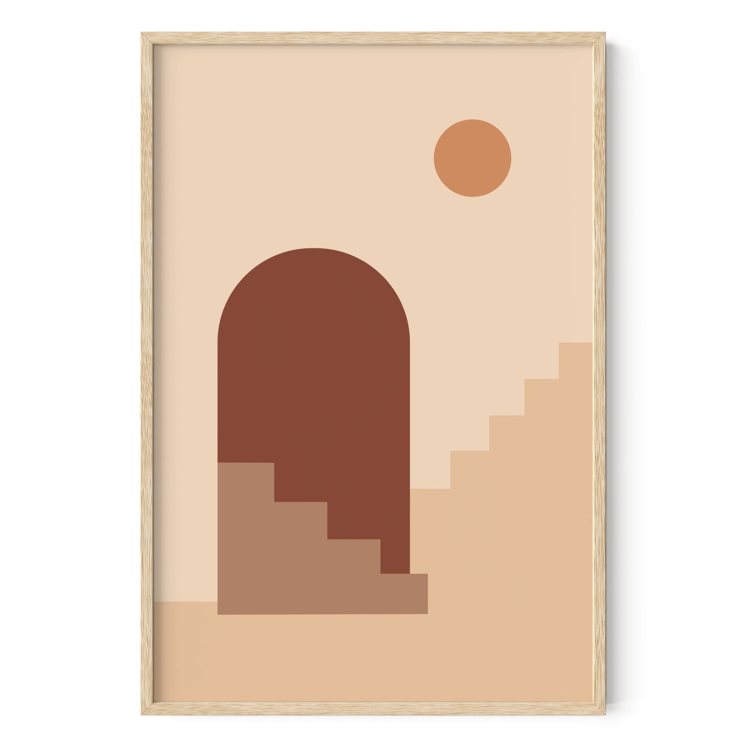 Haus And Hues Boho Art Prints Minimalist Decor - Boho Wall Art Mid Century Modern Decor Wall Art Boho Wall Decor Boho Modern Wal