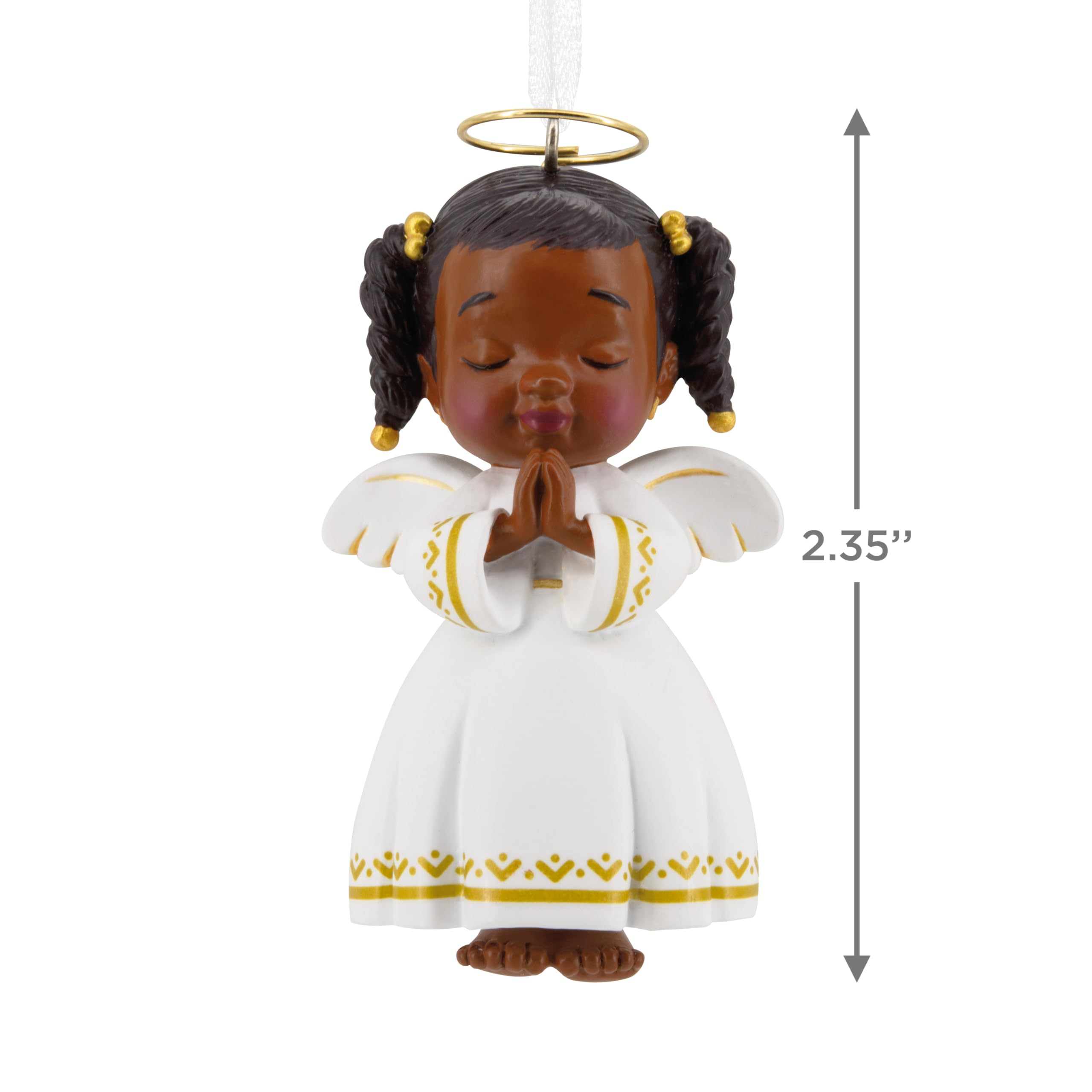 Hallmark Mahogany Angel Christmas Ornament