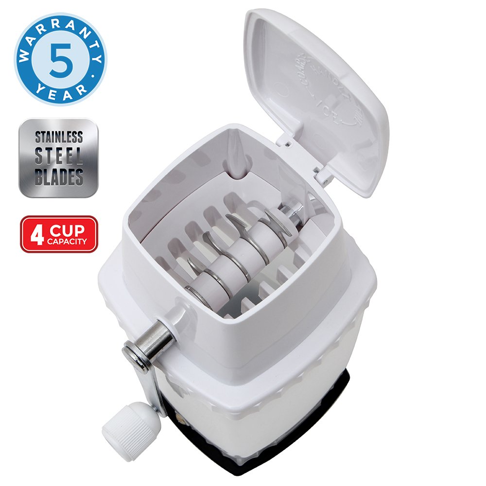 Time For Treats Vkp1126 Ice Crusher, Suction Base, White
