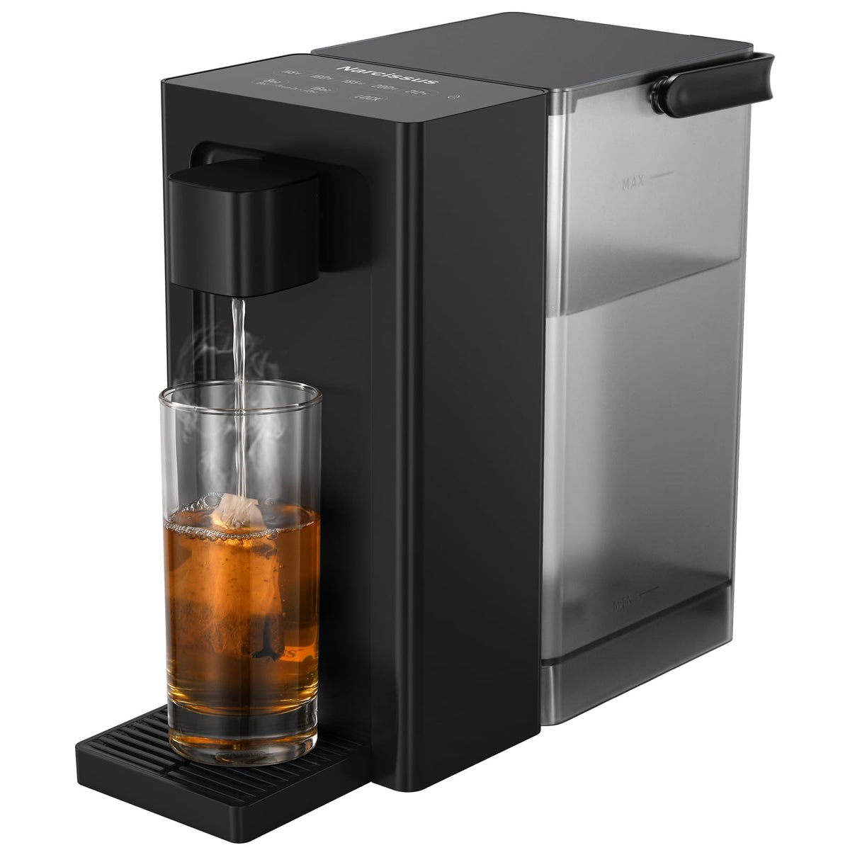 Narcissus D30 Instant Hot Water Dispenser Countertop For Rapid Heating & Dispense, Adjustable 5 Temp & 4 Water Volume Dispense,