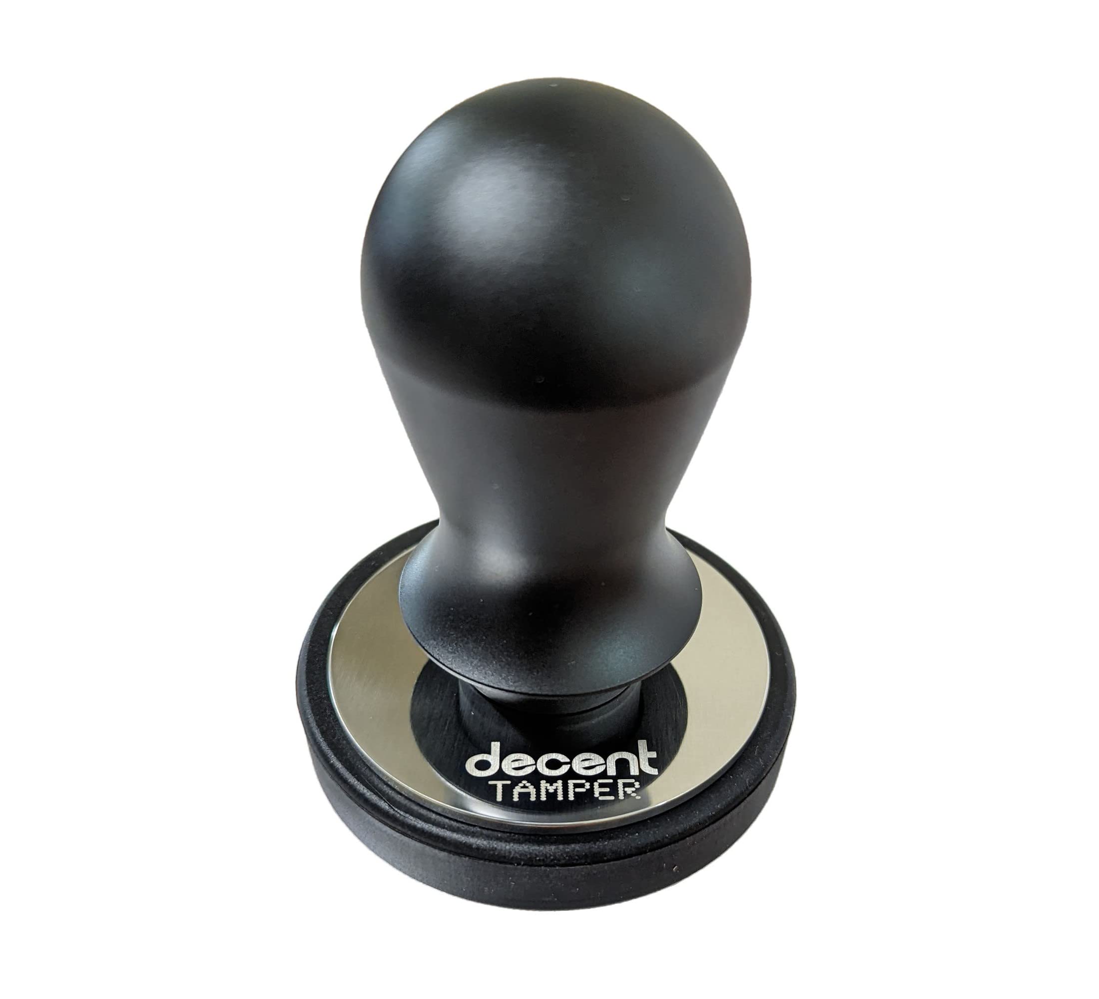 Miicoffee Espresso Tamper Seat, Black Rubber Tamping Stand, Barista Basic Tamper Mat